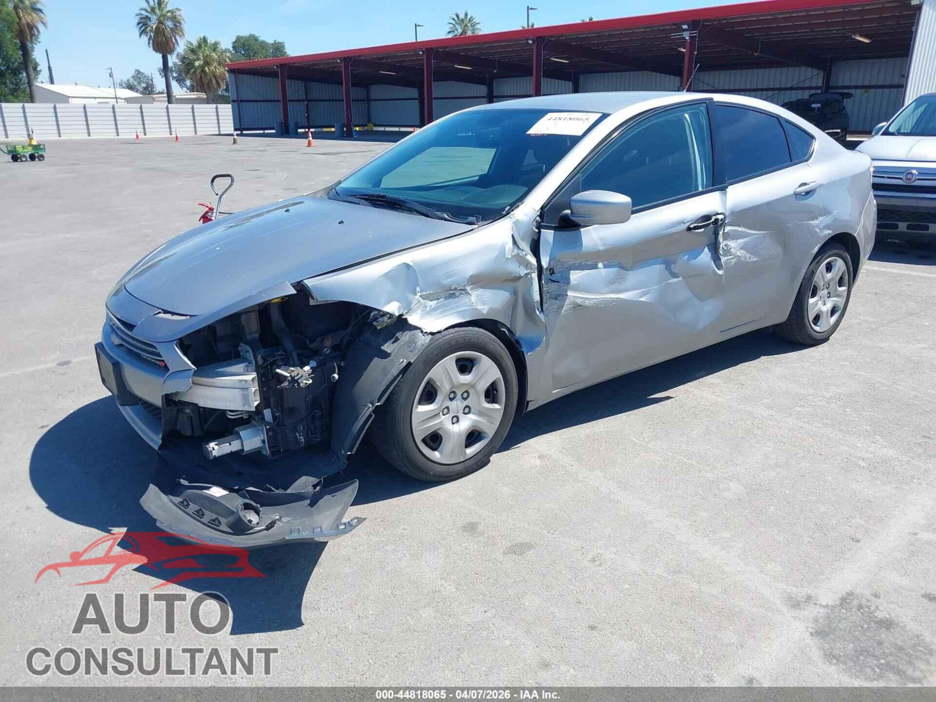 DODGE DART 2014 - 1C3CDFAA1ED883574