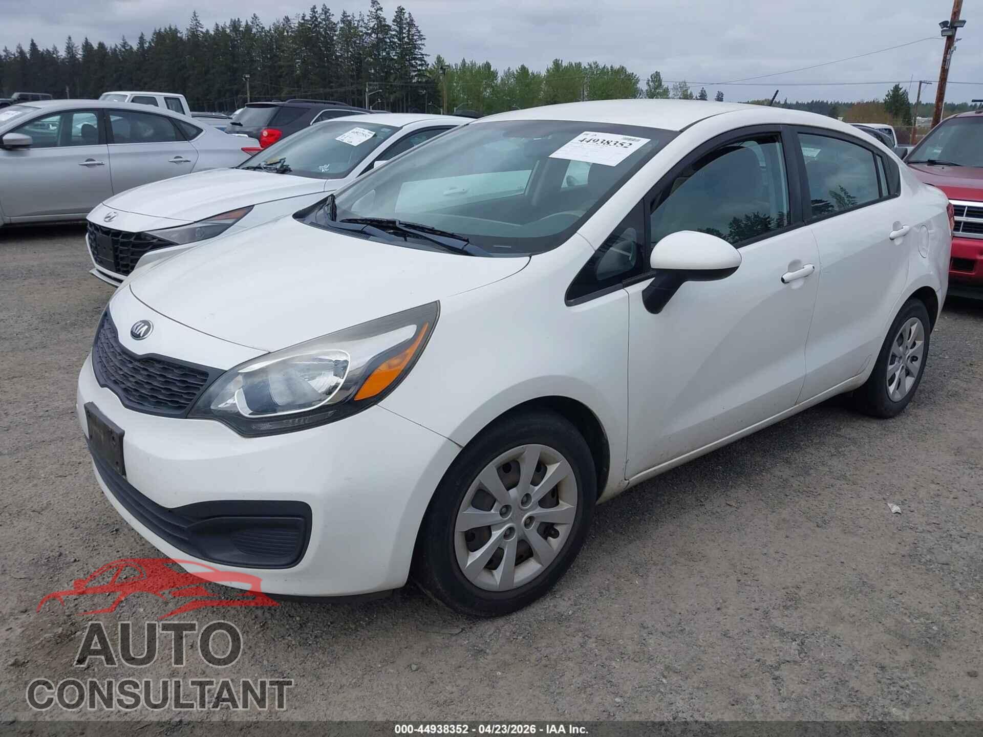 KIA RIO 2014 - KNADM4A30E6365480