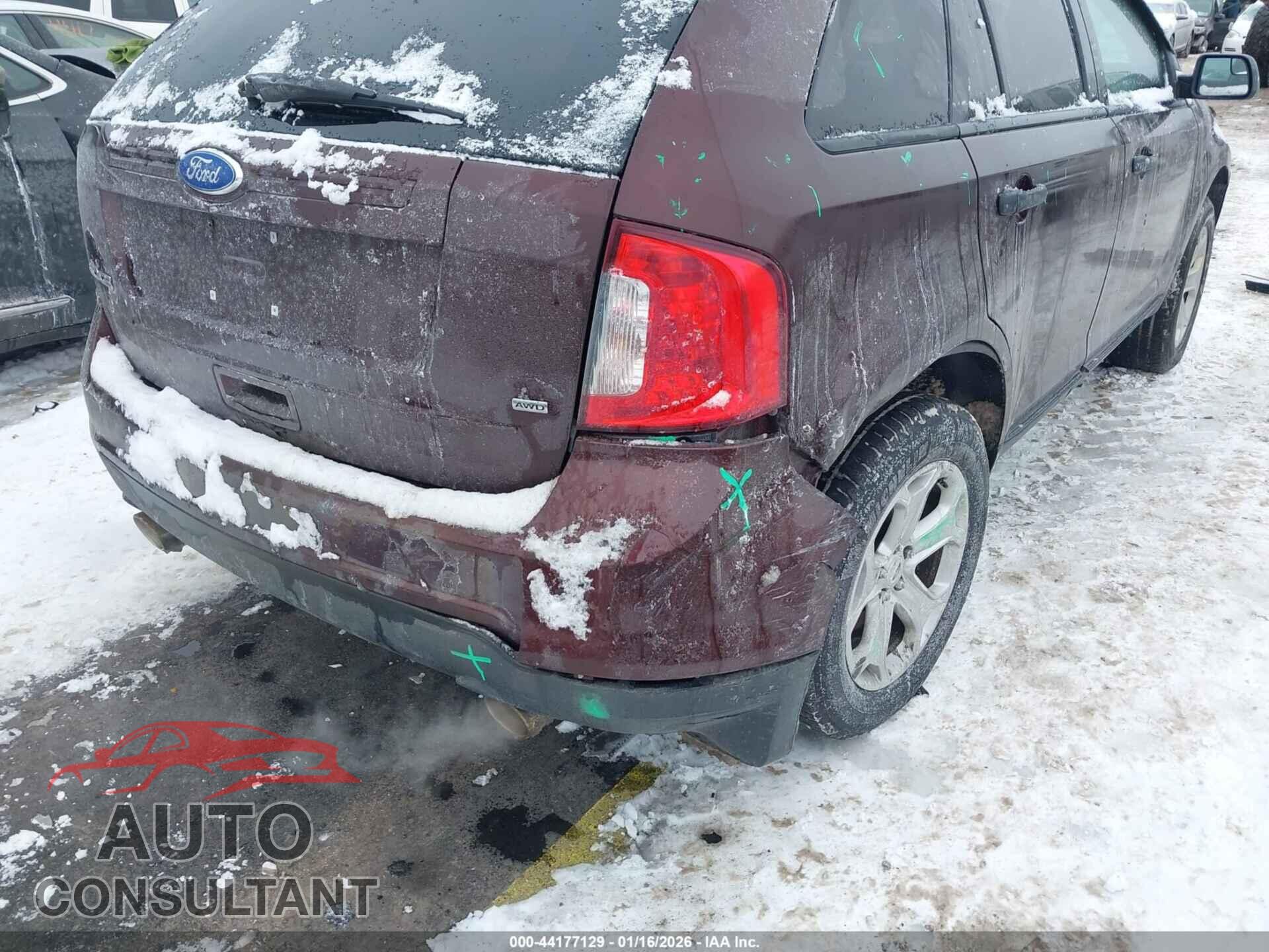 FORD EDGE 2012 - 2FMDK4GC5CBA71521