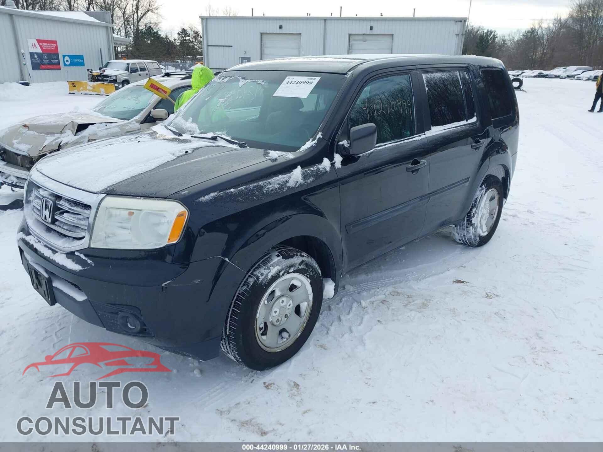 HONDA PILOT 2013 - 5FNYF4H25DB079736