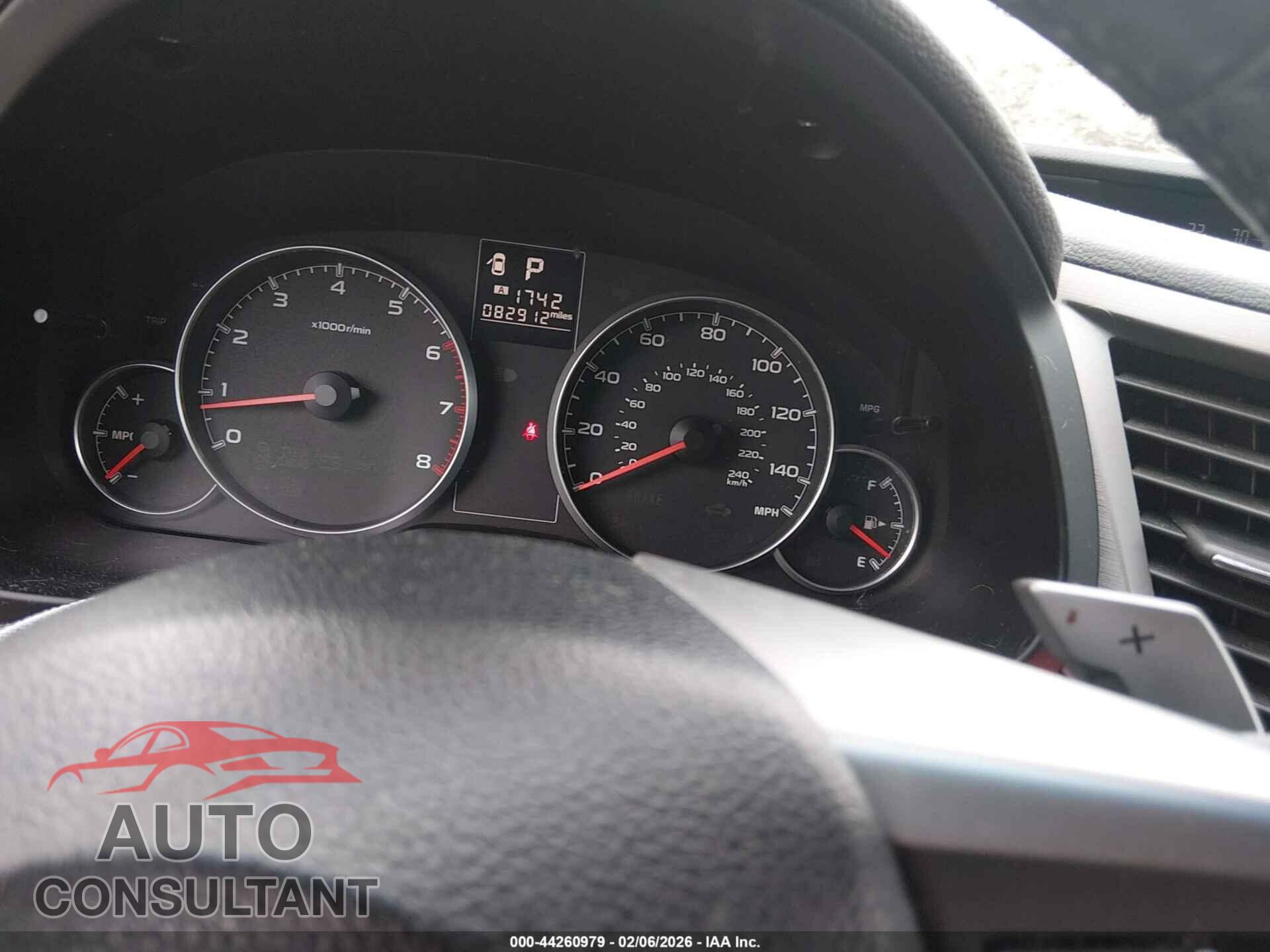SUBARU OUTBACK 2013 - 4S4BRBGC7D3308003