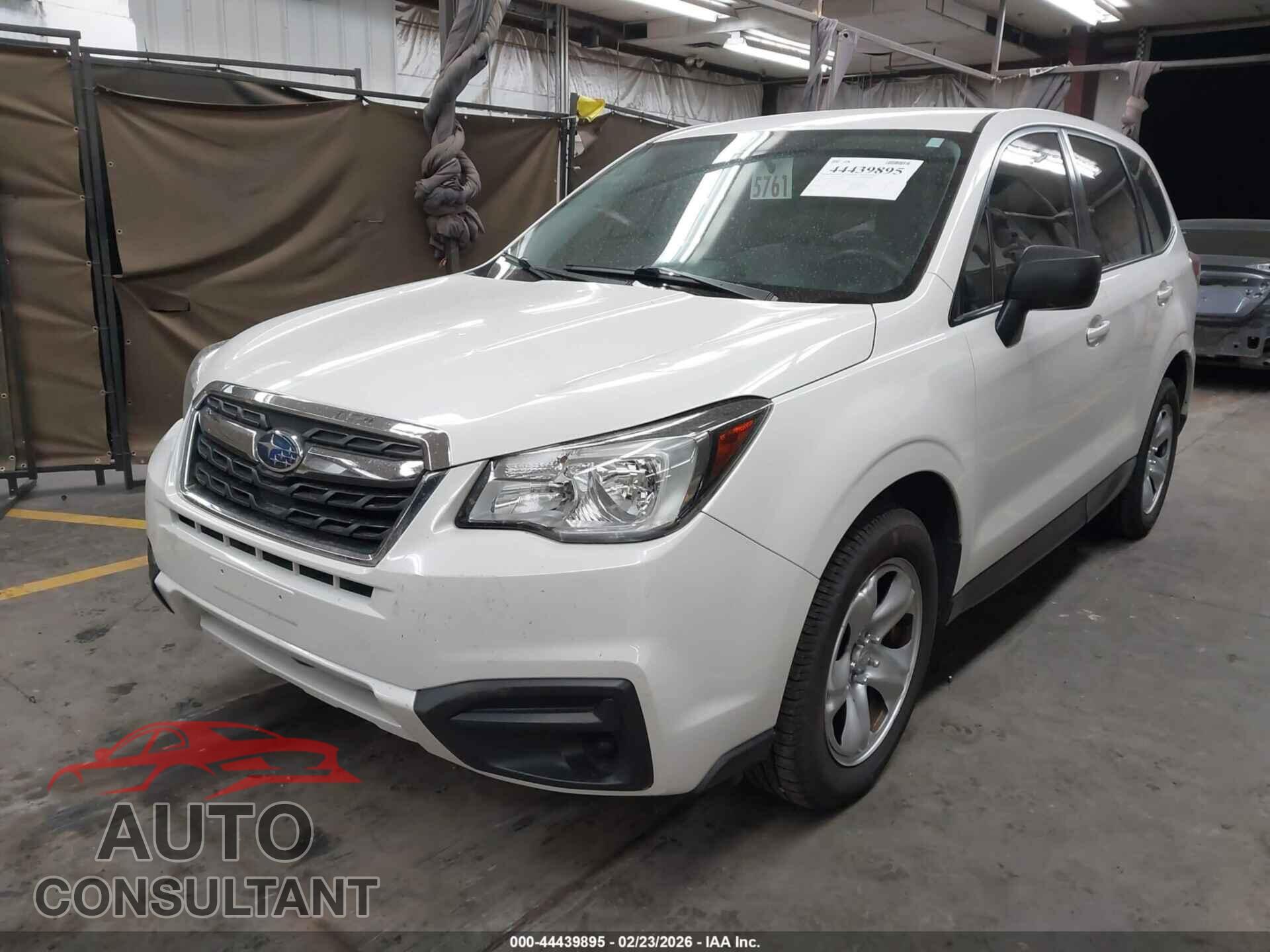 SUBARU FORESTER 2017 - JF2SJAAC7HH411463