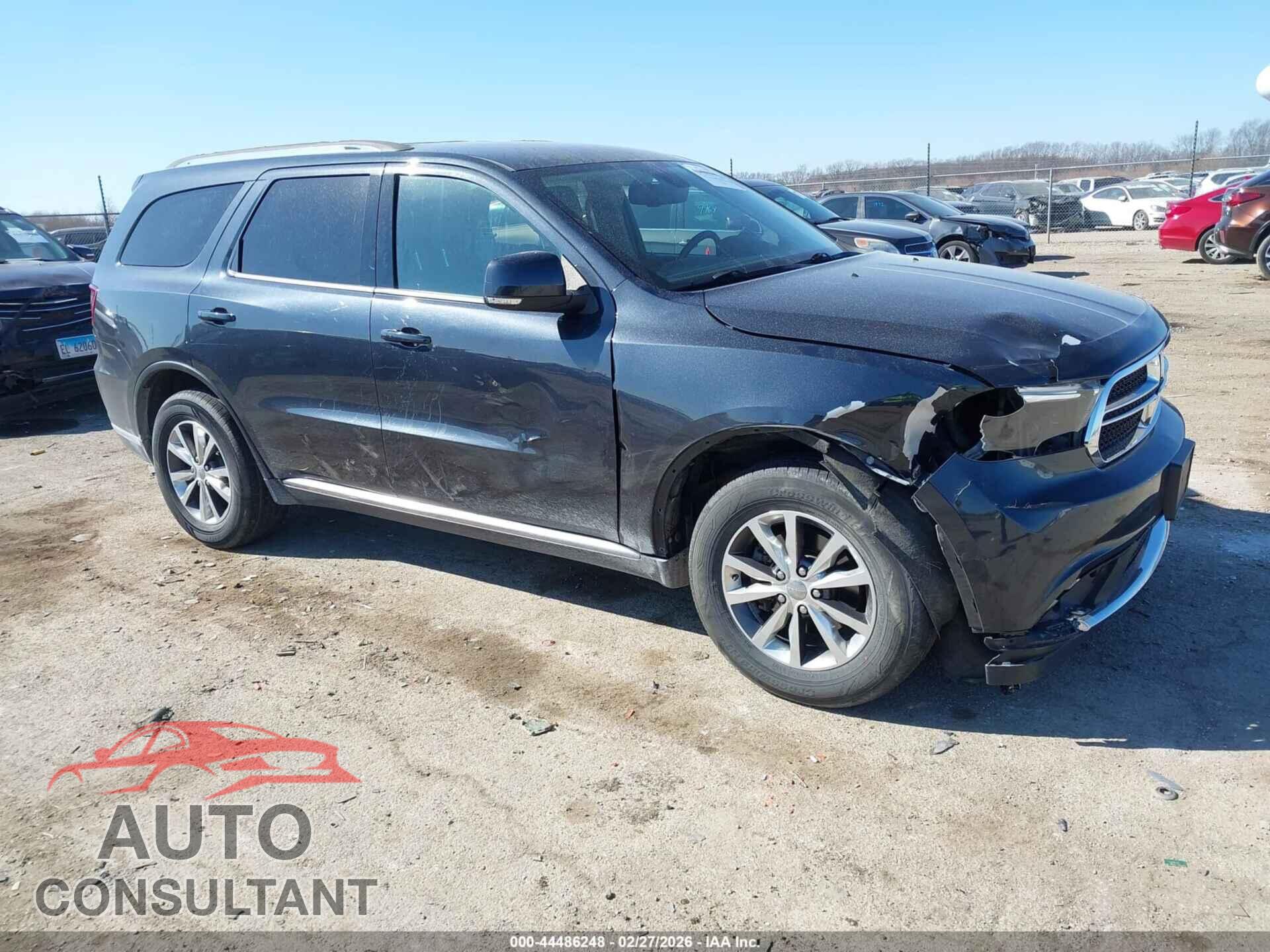 DODGE DURANGO 2016 - 1C4RDJDG8GC442090