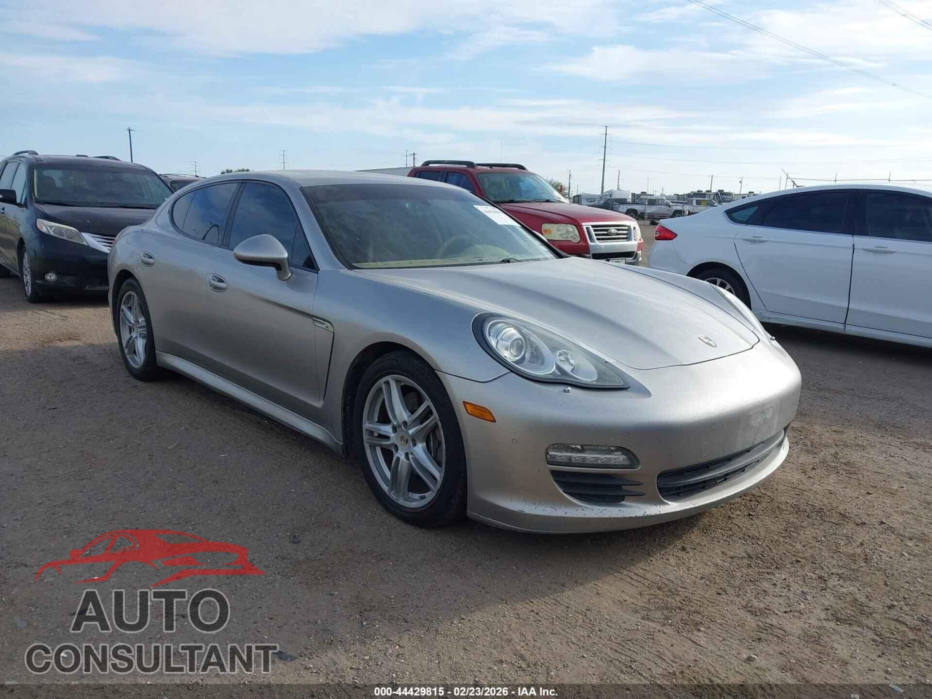 PORSCHE PANAMERA 2011 - WP0AA2A71BL017173