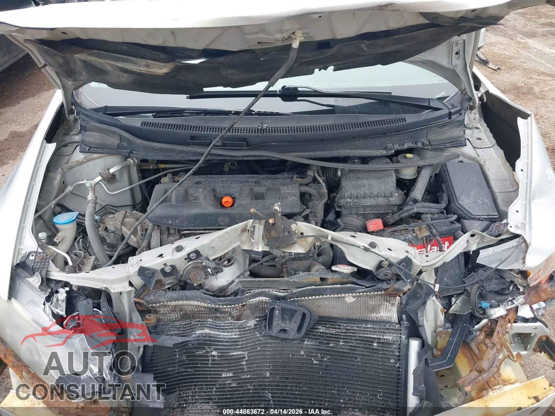 HONDA CIVIC 2012 - 2HGFB2F85CH319876