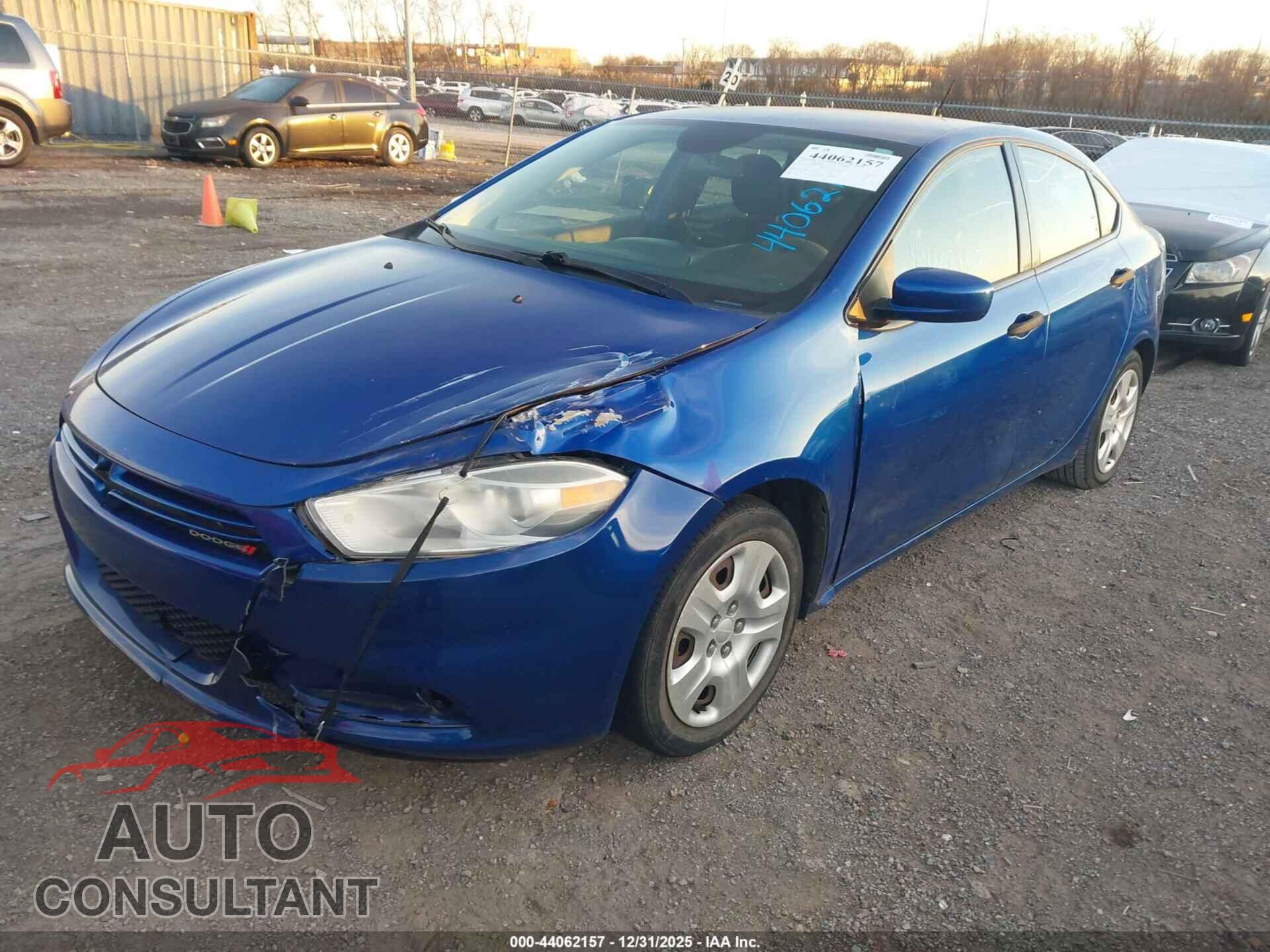 DODGE DART 2013 - 1C3CDFAA9DD324823