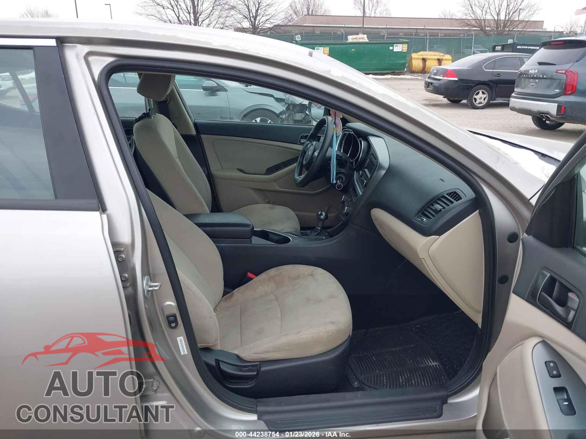 KIA OPTIMA 2015 - KNAGM4A73F5547794