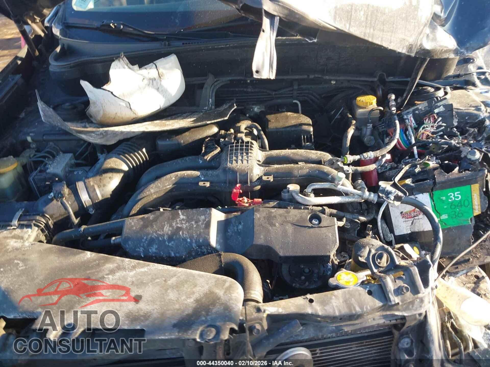 SUBARU FORESTER 2012 - JF2SHAEC8CH456460