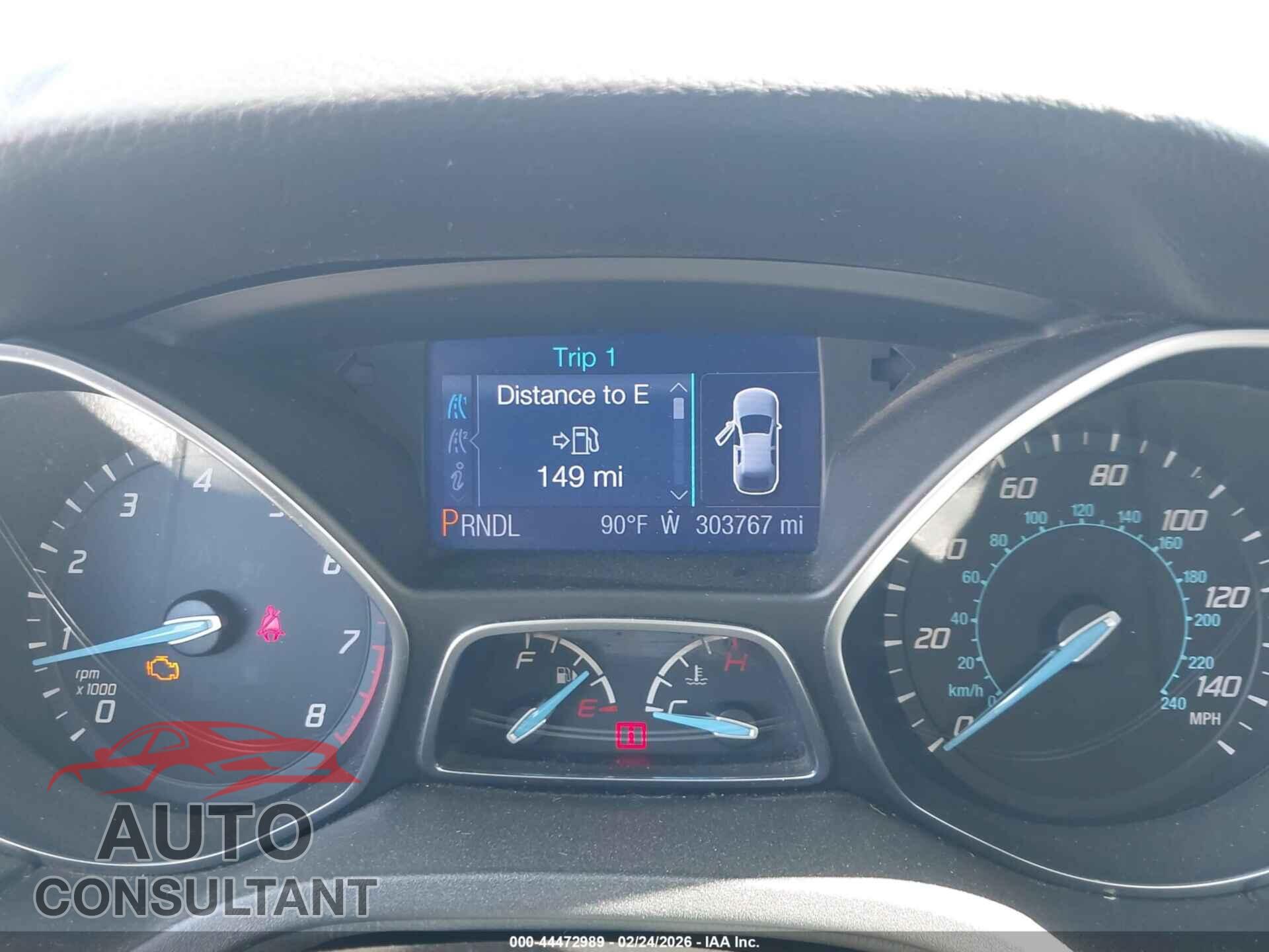 FORD FOCUS 2013 - 1FADP3F23DL251810