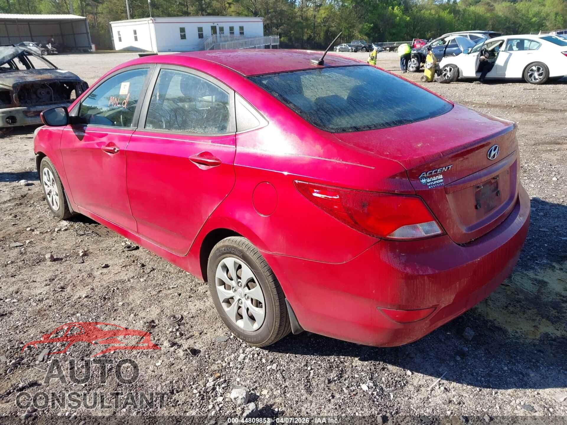HYUNDAI ACCENT 2017 - KMHCT4AE6HU265933