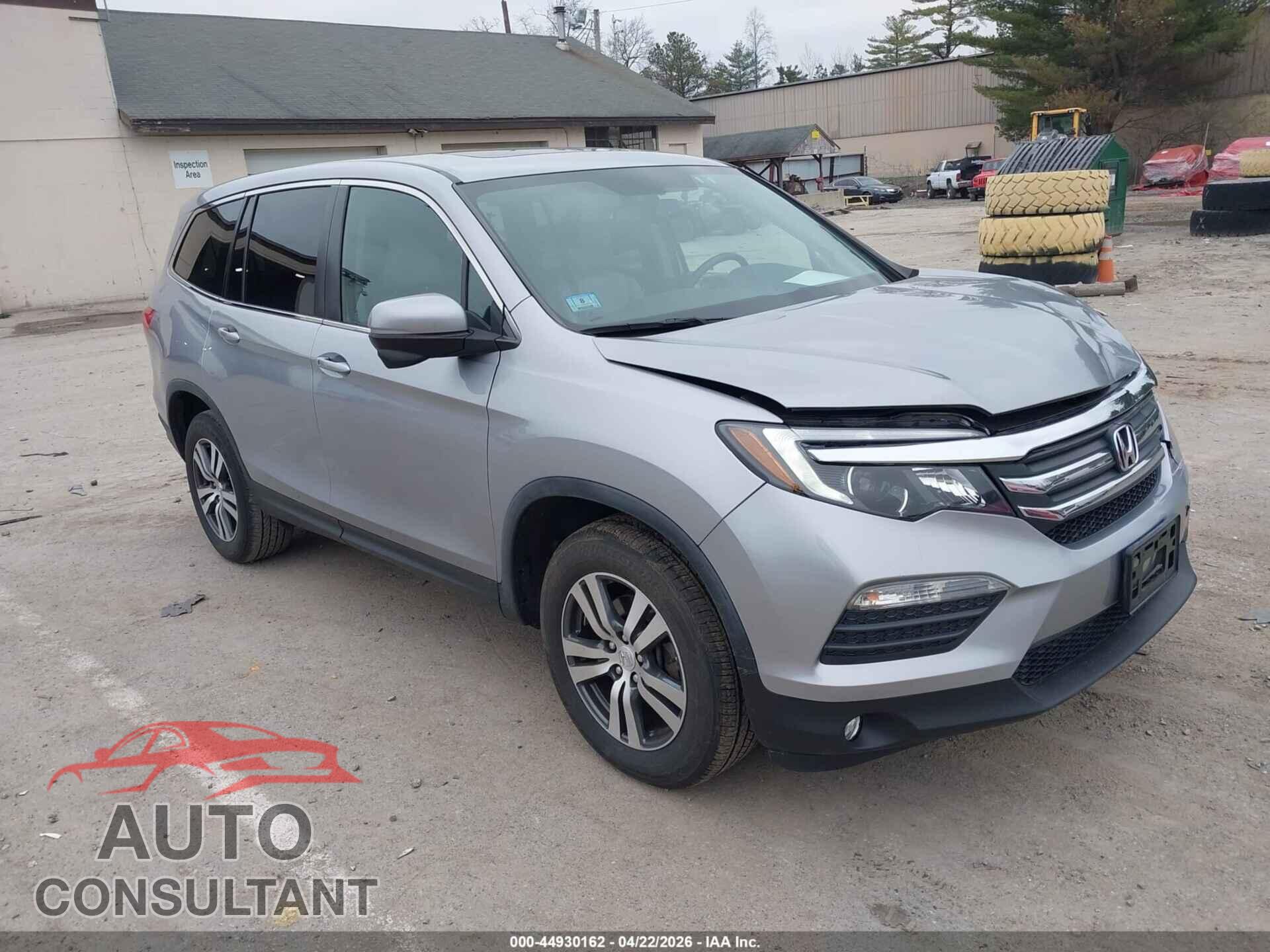 HONDA PILOT 2017 - 5FNYF6H59HB063308