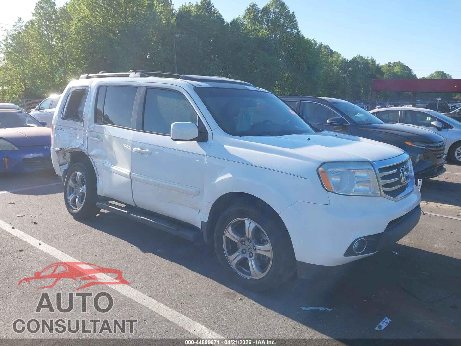 HONDA PILOT 2013 - 5FNYF3H64DB040486