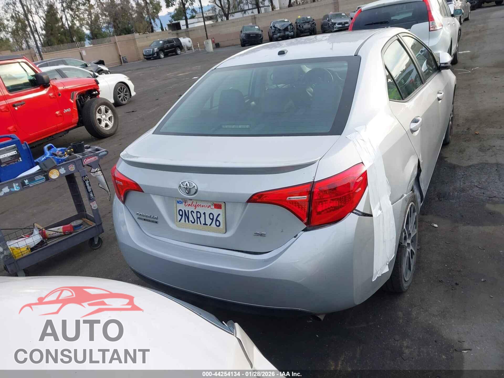 TOYOTA COROLLA 2017 - 5YFBURHE2HP630167