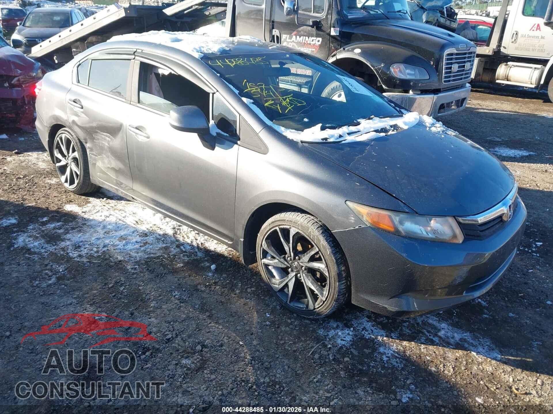 HONDA CIVIC 2012 - 19XFB2F53CE021469