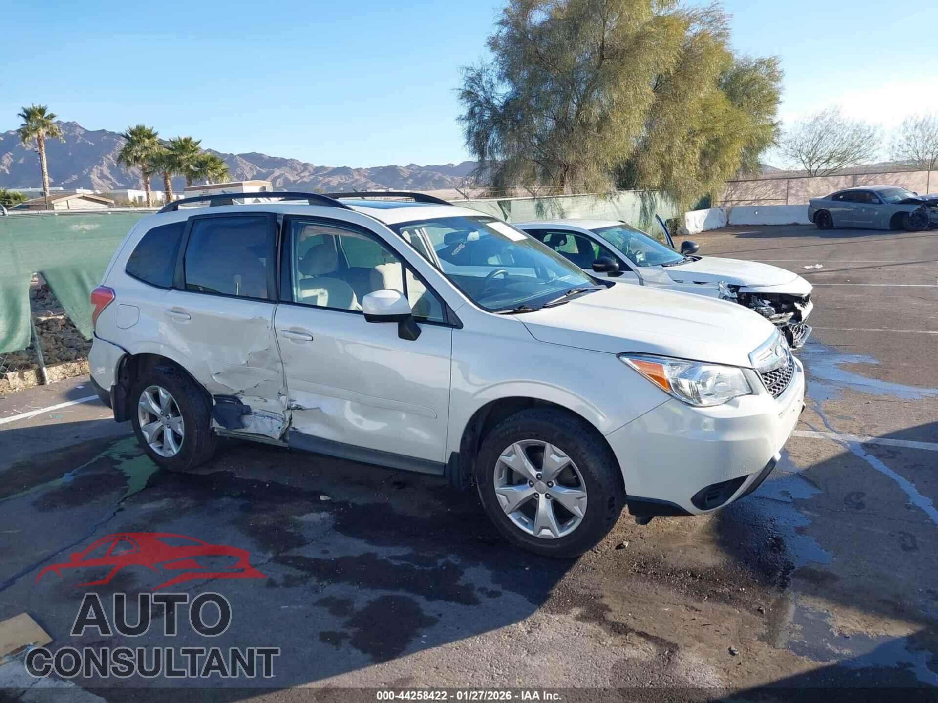 SUBARU FORESTER 2016 - JF2SJADC7GH416043