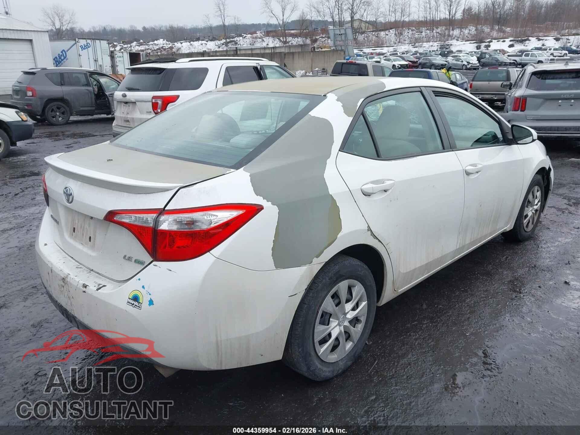 TOYOTA COROLLA 2014 - 5YFBPRHE5EP074682