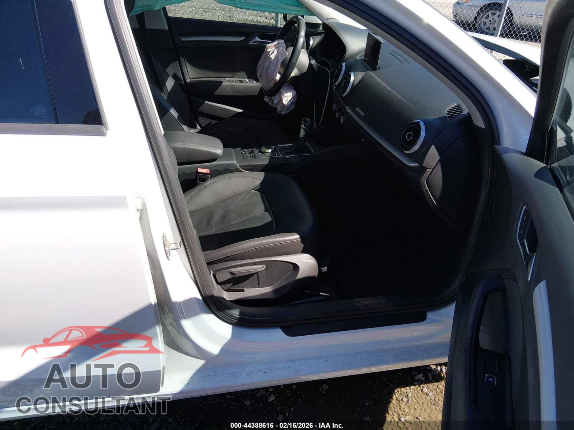 AUDI A3 2016 - WAUB8GFF0G1118332