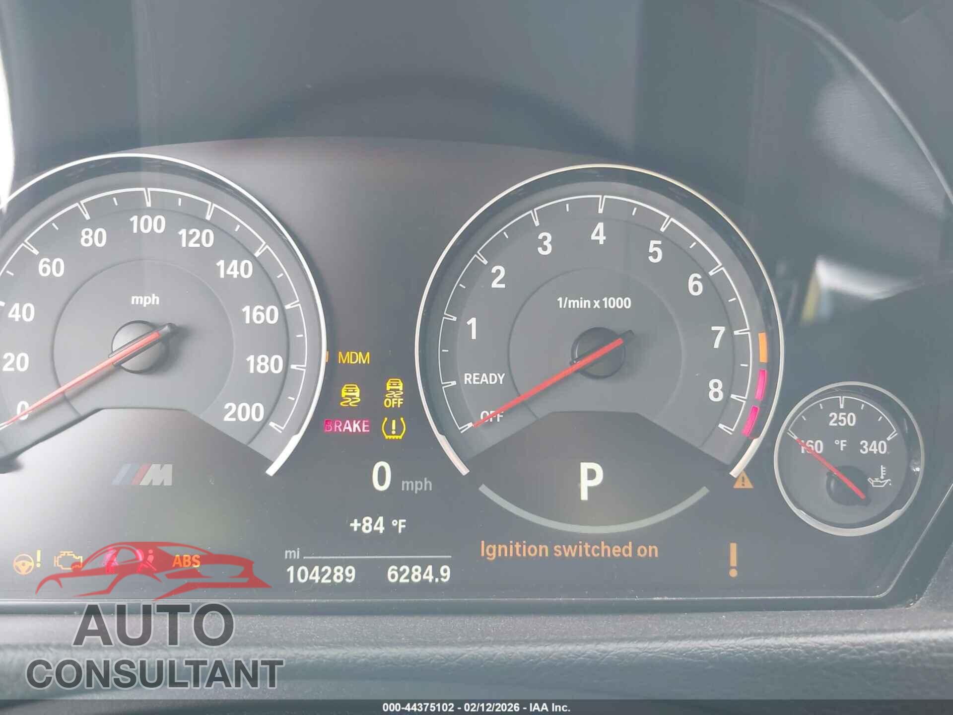 BMW M3 2017 - WBS8M9C57H5G83750