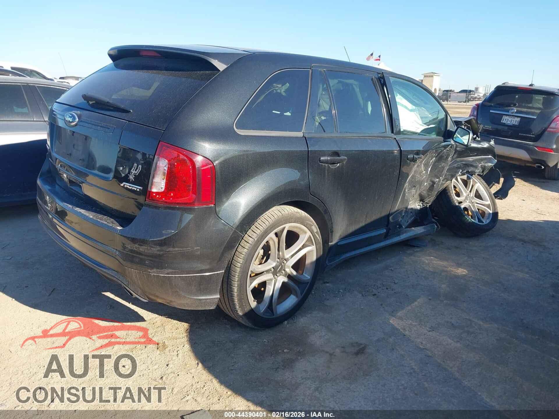 FORD EDGE 2013 - 2FMDK3AK0DBE25473