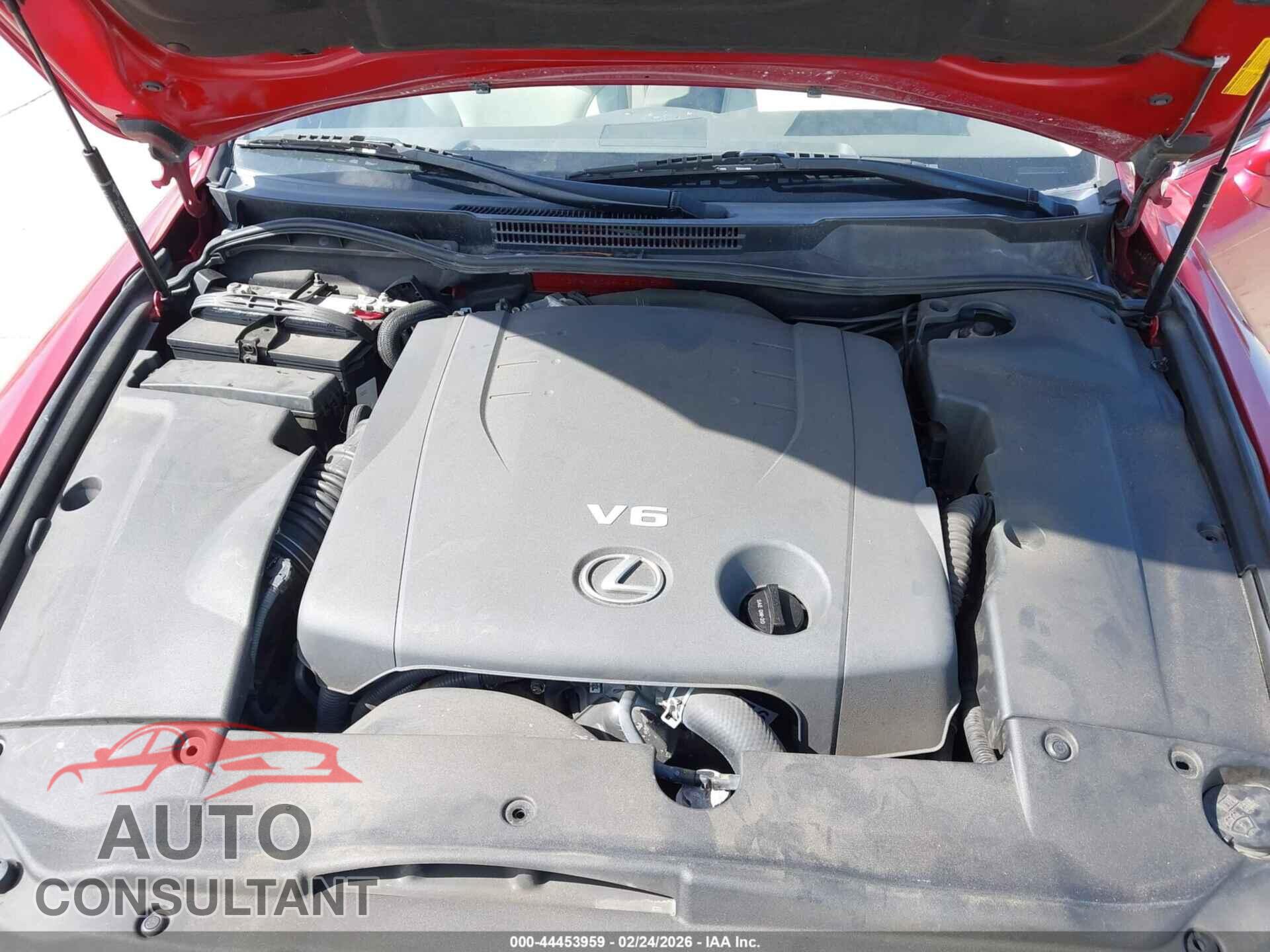 LEXUS IS 250 2011 - JTHBF5C23B5150318