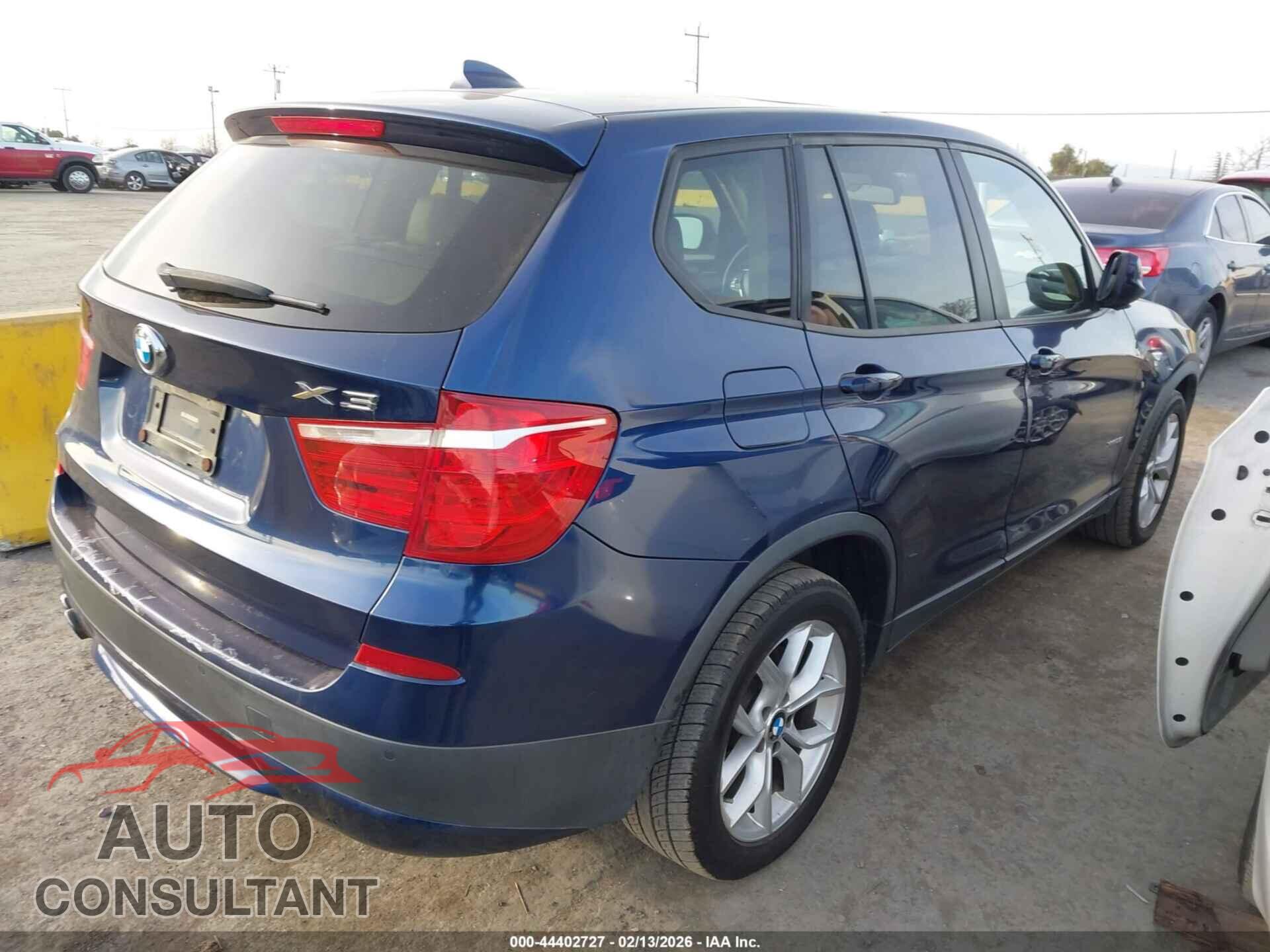 BMW X3 2011 - 5UXWX7C56BL731005