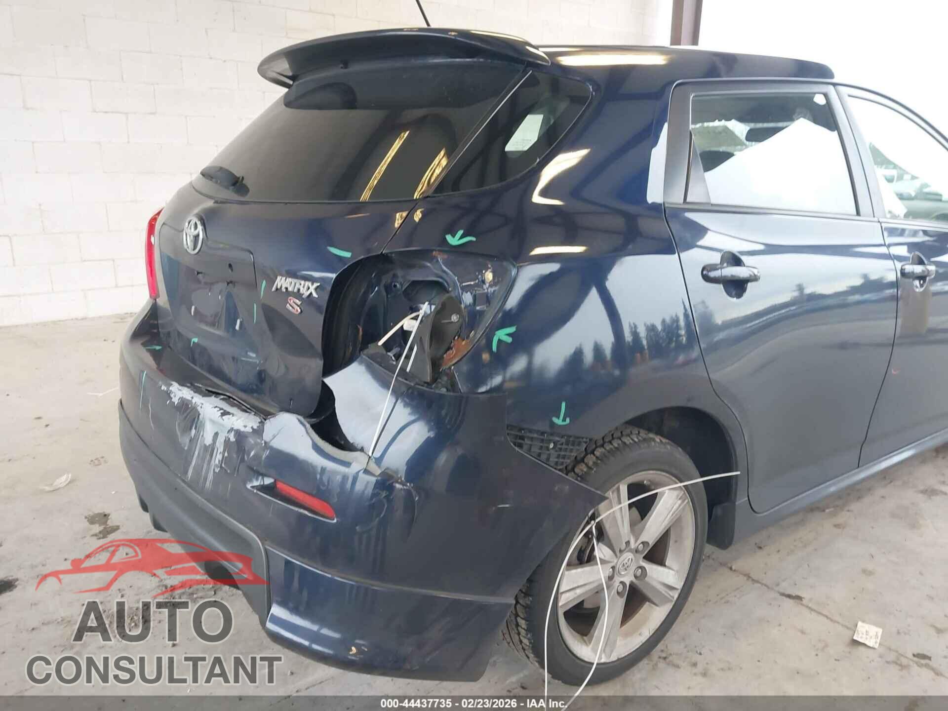 TOYOTA MATRIX 2009 - 2T1KE40E29C005085