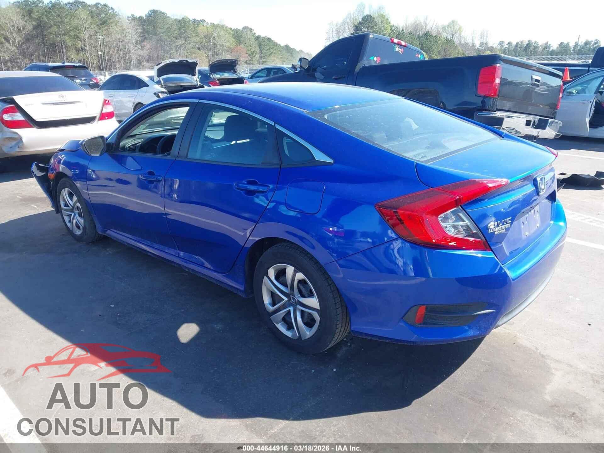 HONDA CIVIC 2017 - 19XFC2F58HE035131