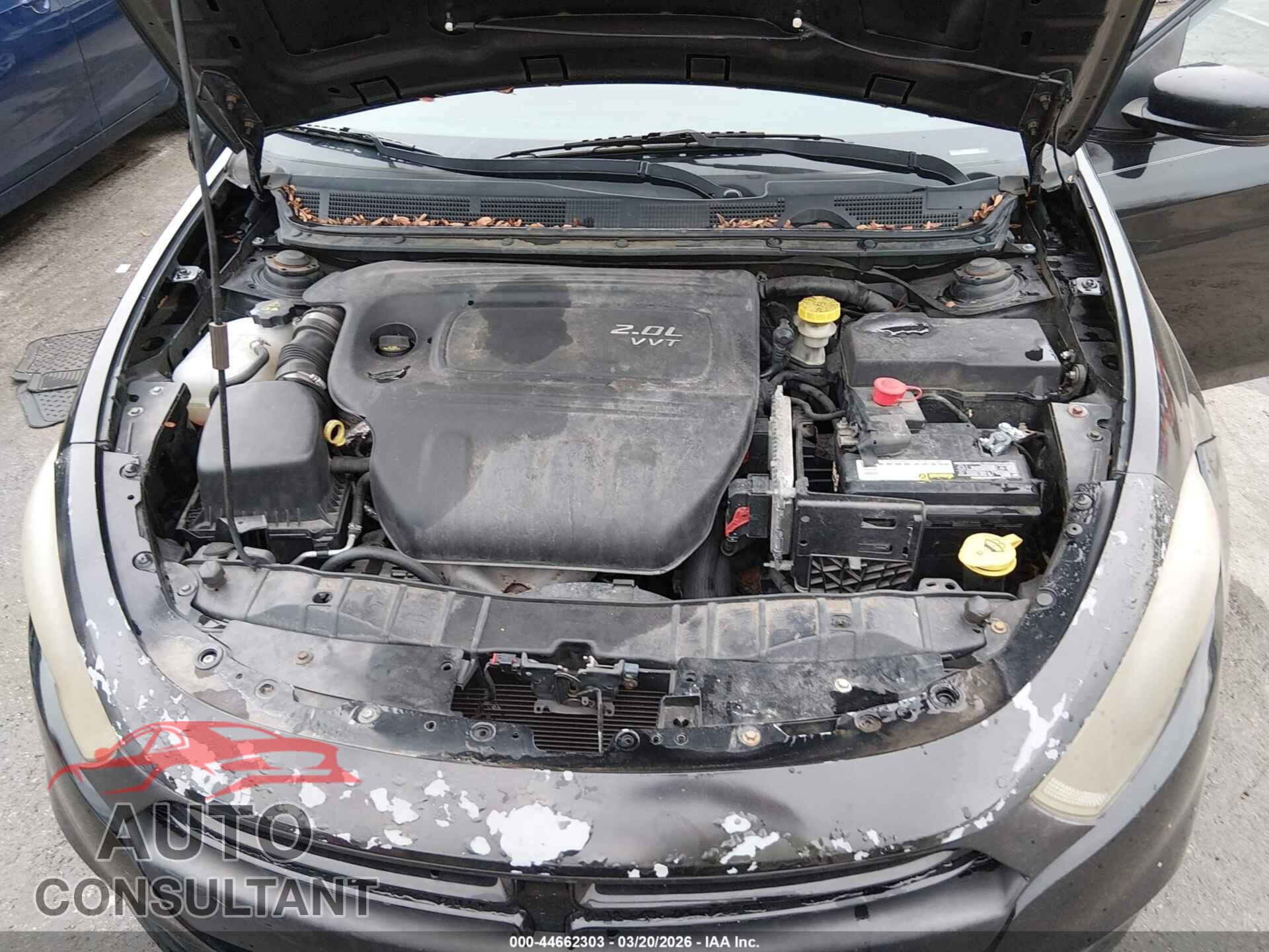 DODGE DART 2013 - 1C3CDFCA1DD247507