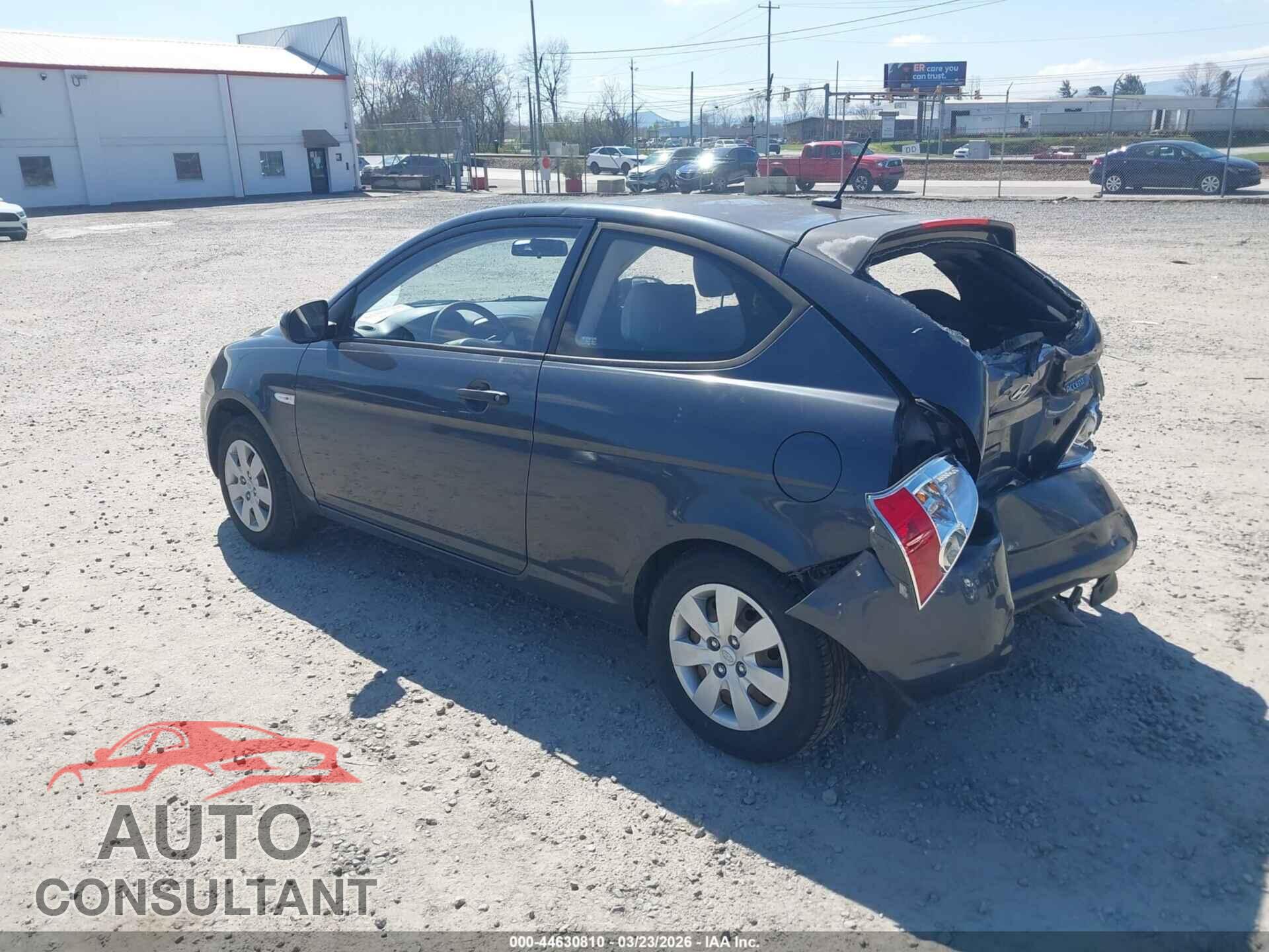 HYUNDAI ACCENT 2010 - KMHCM3AC9AU172562
