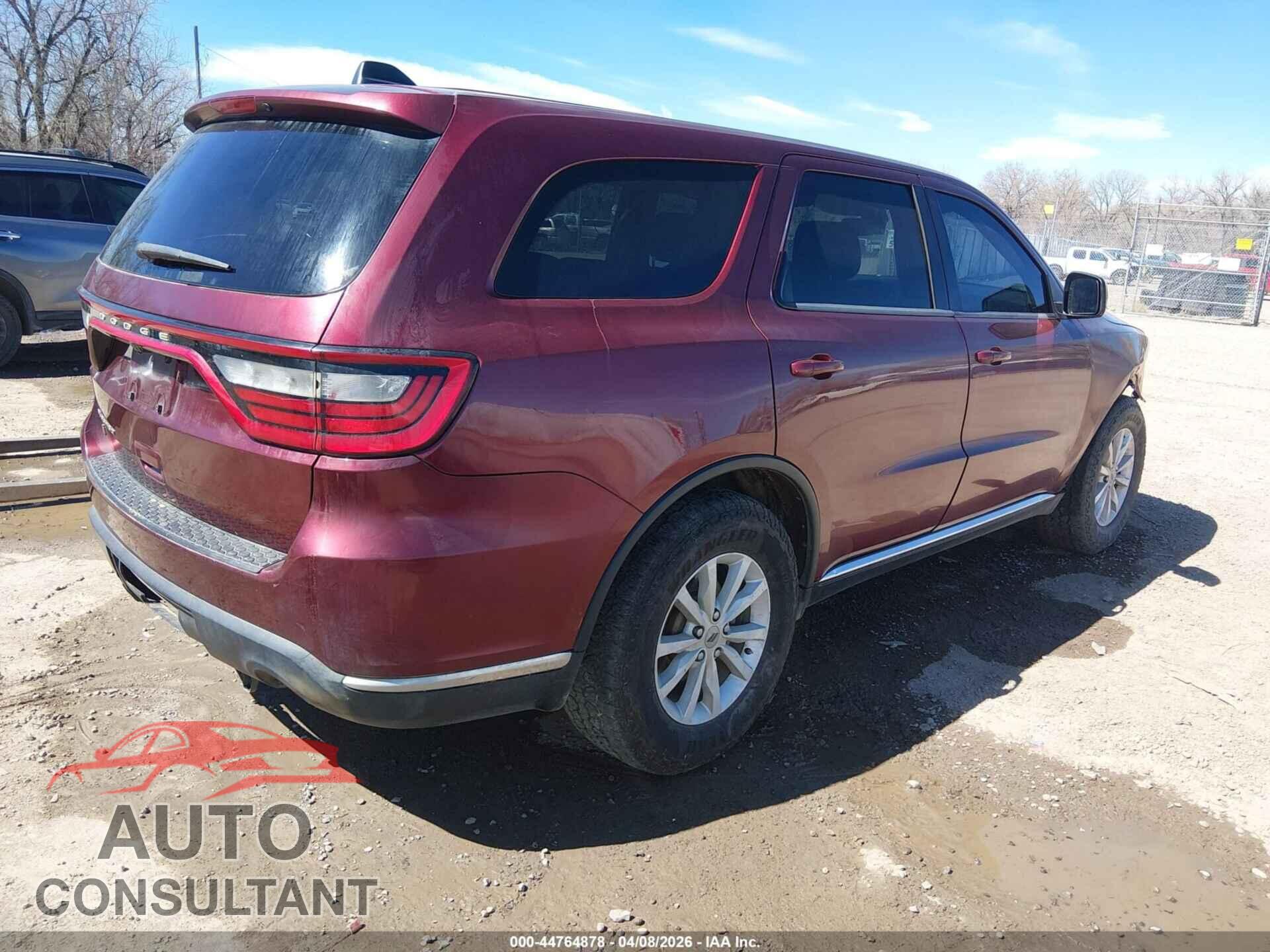 DODGE DURANGO 2020 - 1C4RDJAG9LC262616