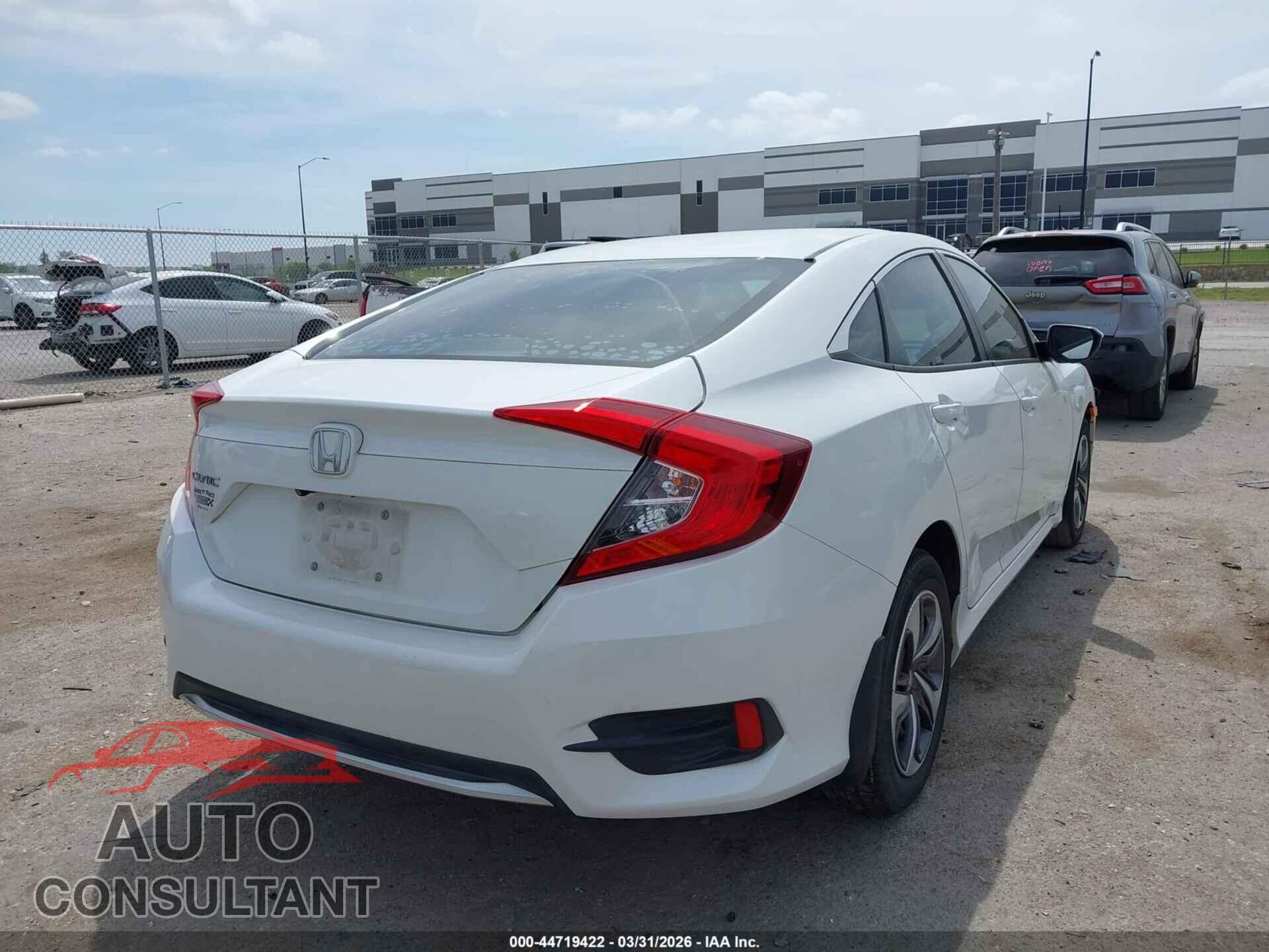 HONDA CIVIC 2020 - 19XFC2F69LE016041