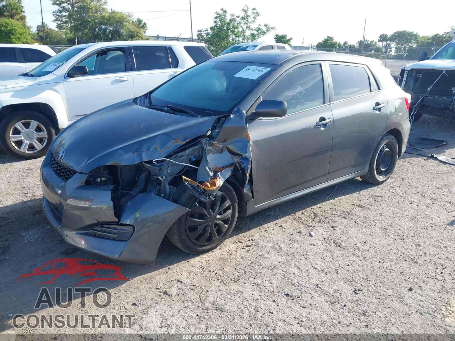 TOYOTA MATRIX 2009 - 2T1KU40E49C169263