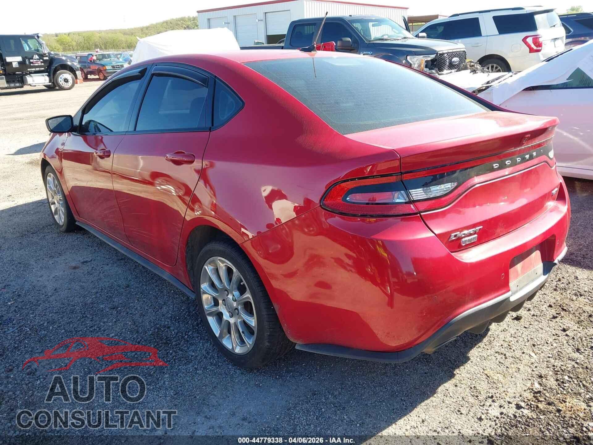 DODGE DART 2014 - 1C3CDFEB6ED906219