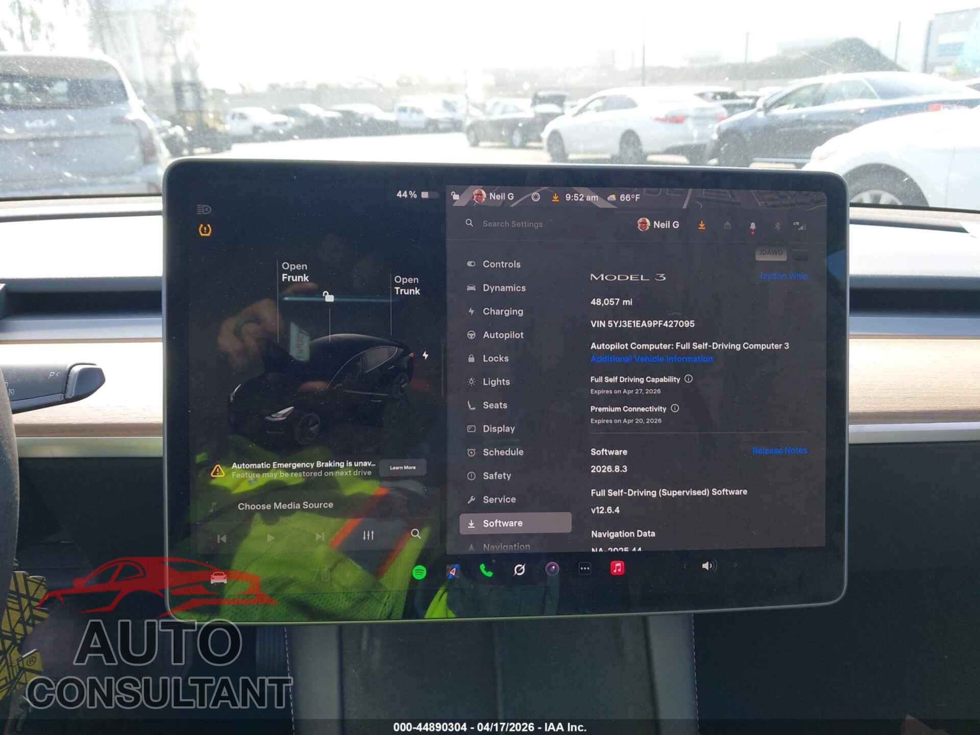 TESLA MODEL 3 2023 - 5YJ3E1EA9PF427095