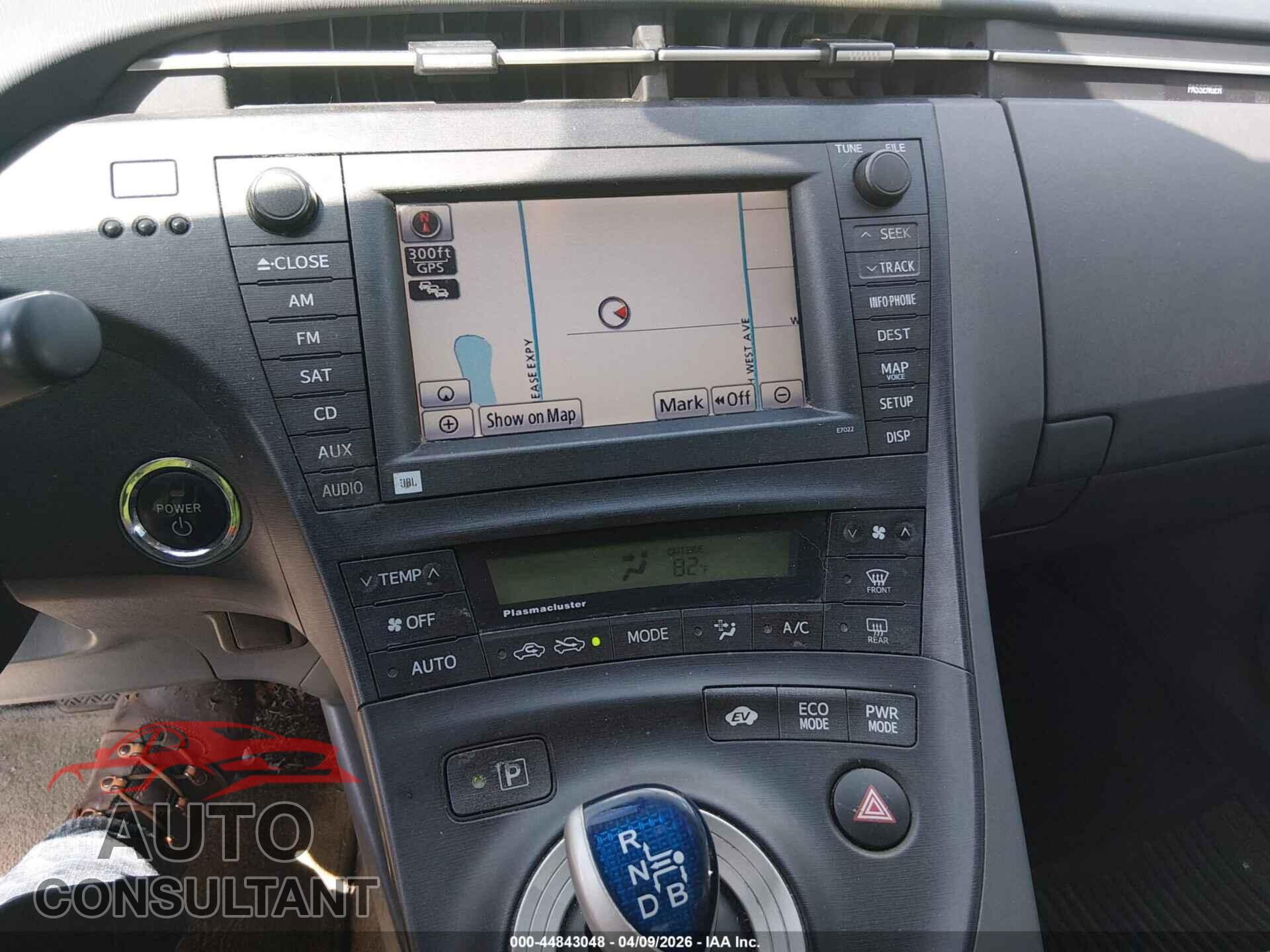 TOYOTA PRIUS 2010 - JTDKN3DU8A0028056