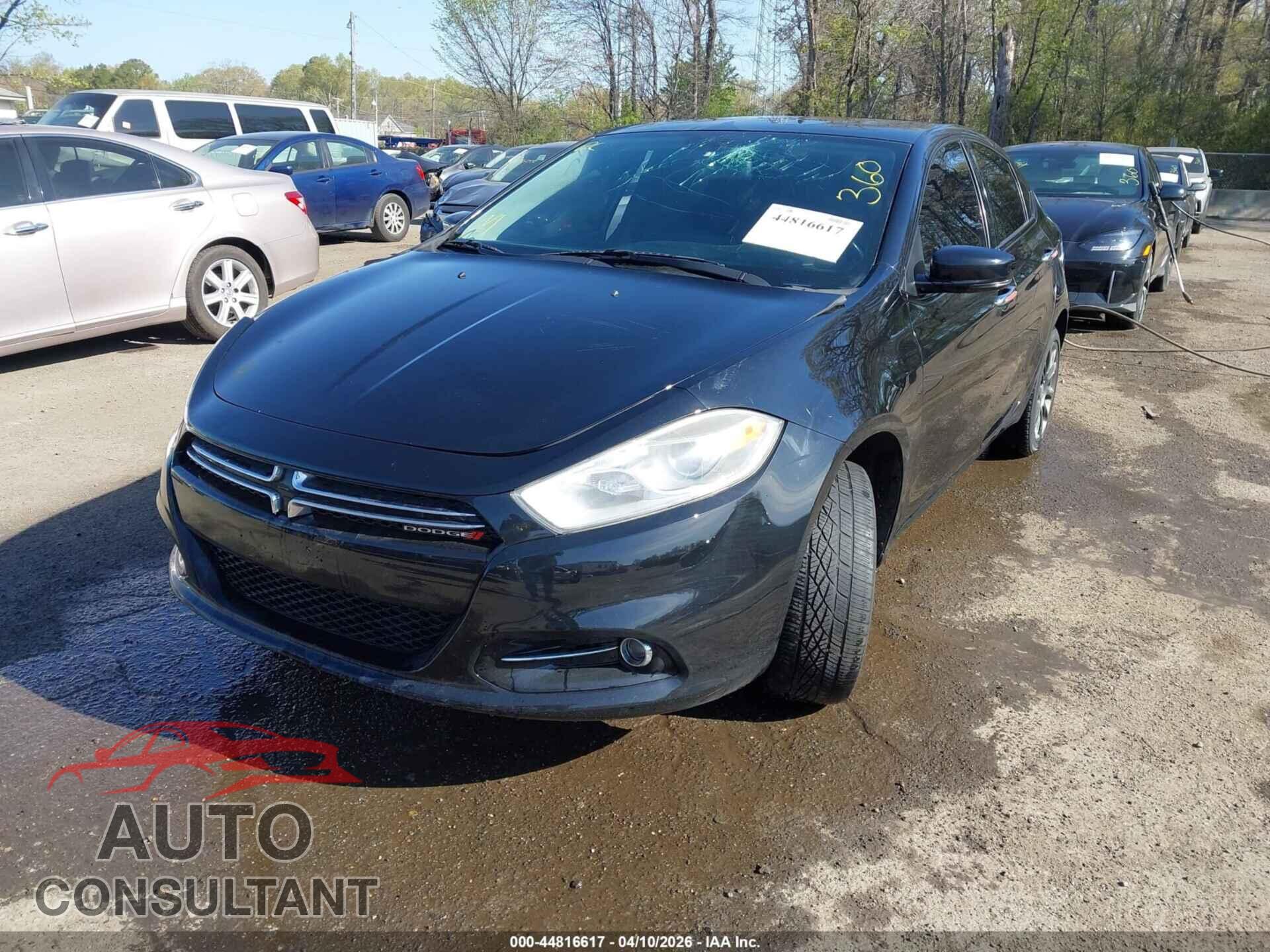 DODGE DART 2015 - 1C3CDFCB4FD160017