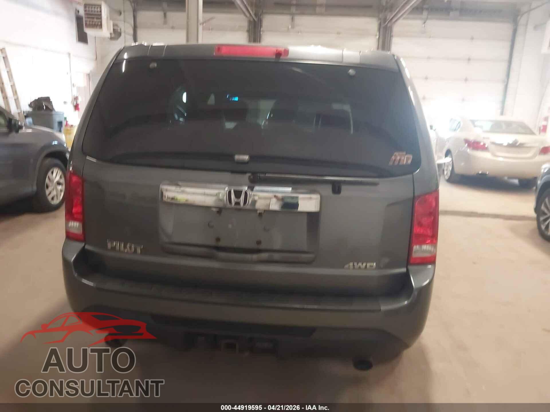 HONDA PILOT 2012 - 5FNYF4H50CB081063