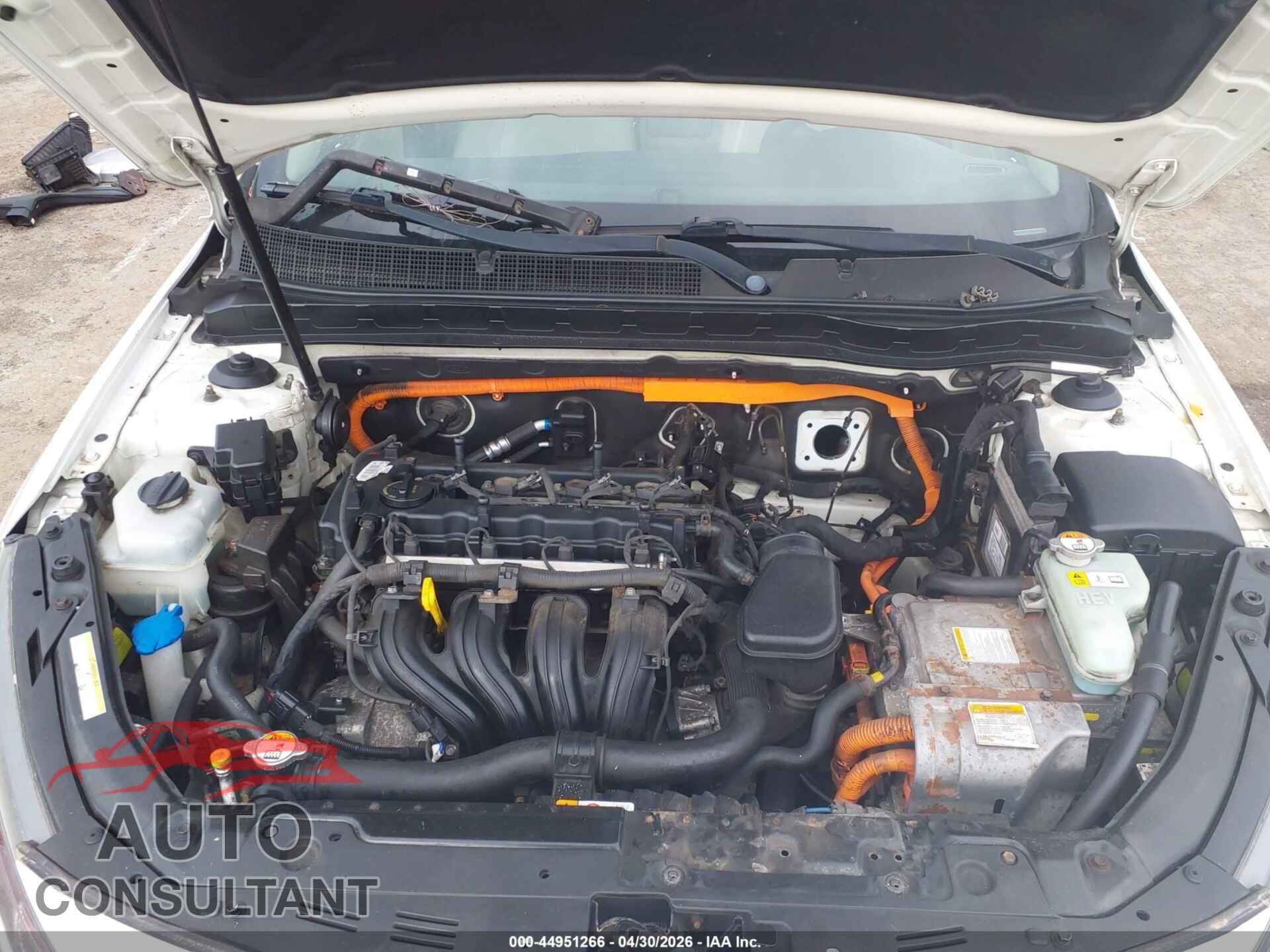 KIA OPTIMA HYBRID 2012 - KNAGM4AD8C5030119