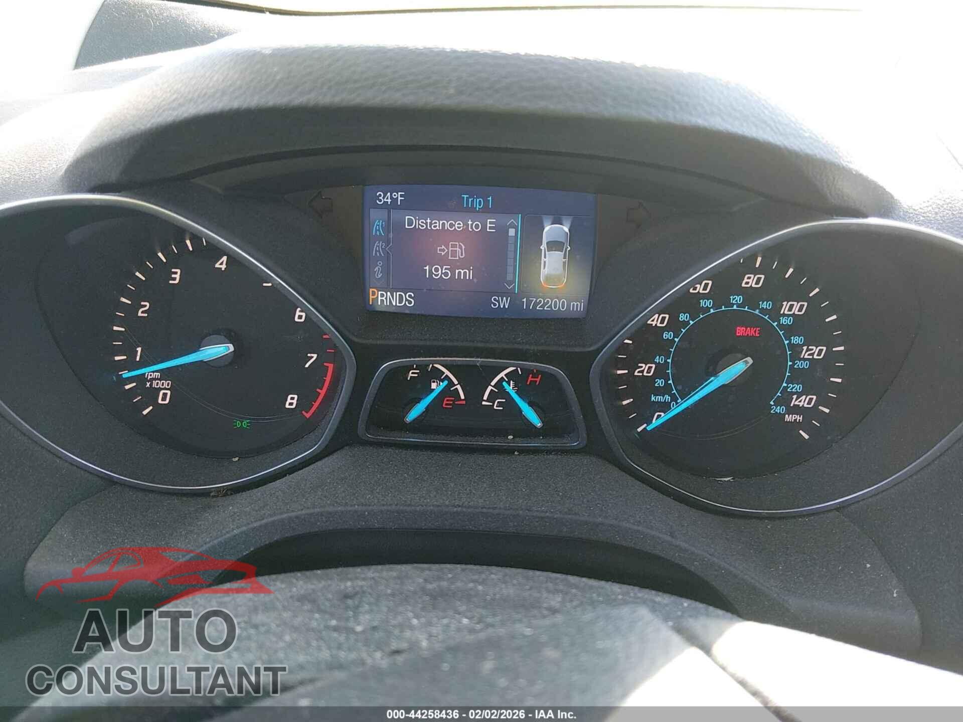 FORD ESCAPE 2014 - 1FMCU0F73EUD21516