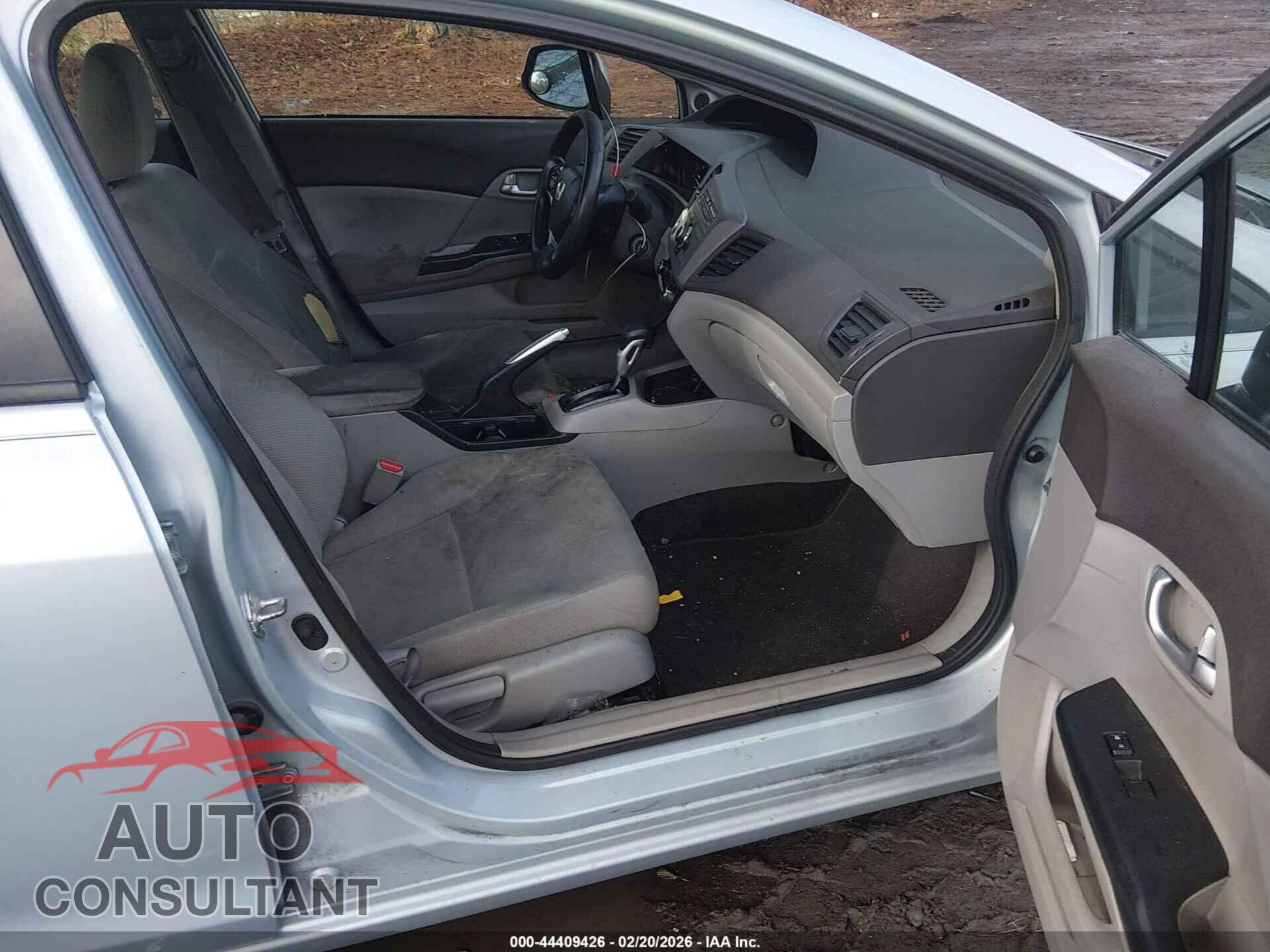 HONDA CIVIC 2012 - 2HGFB2F87CH546079