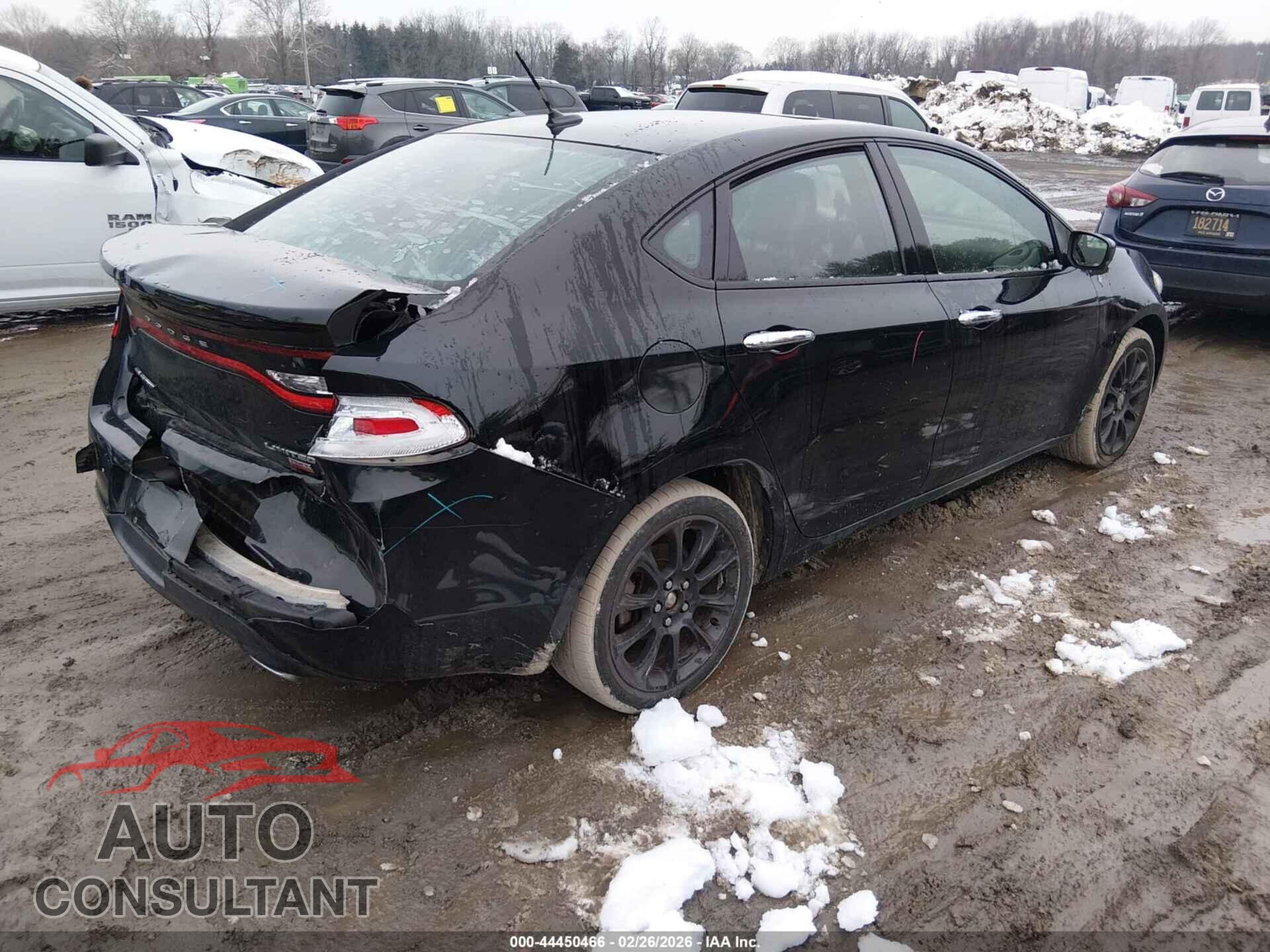 DODGE DART 2013 - 1C3CDFCH9DD321091