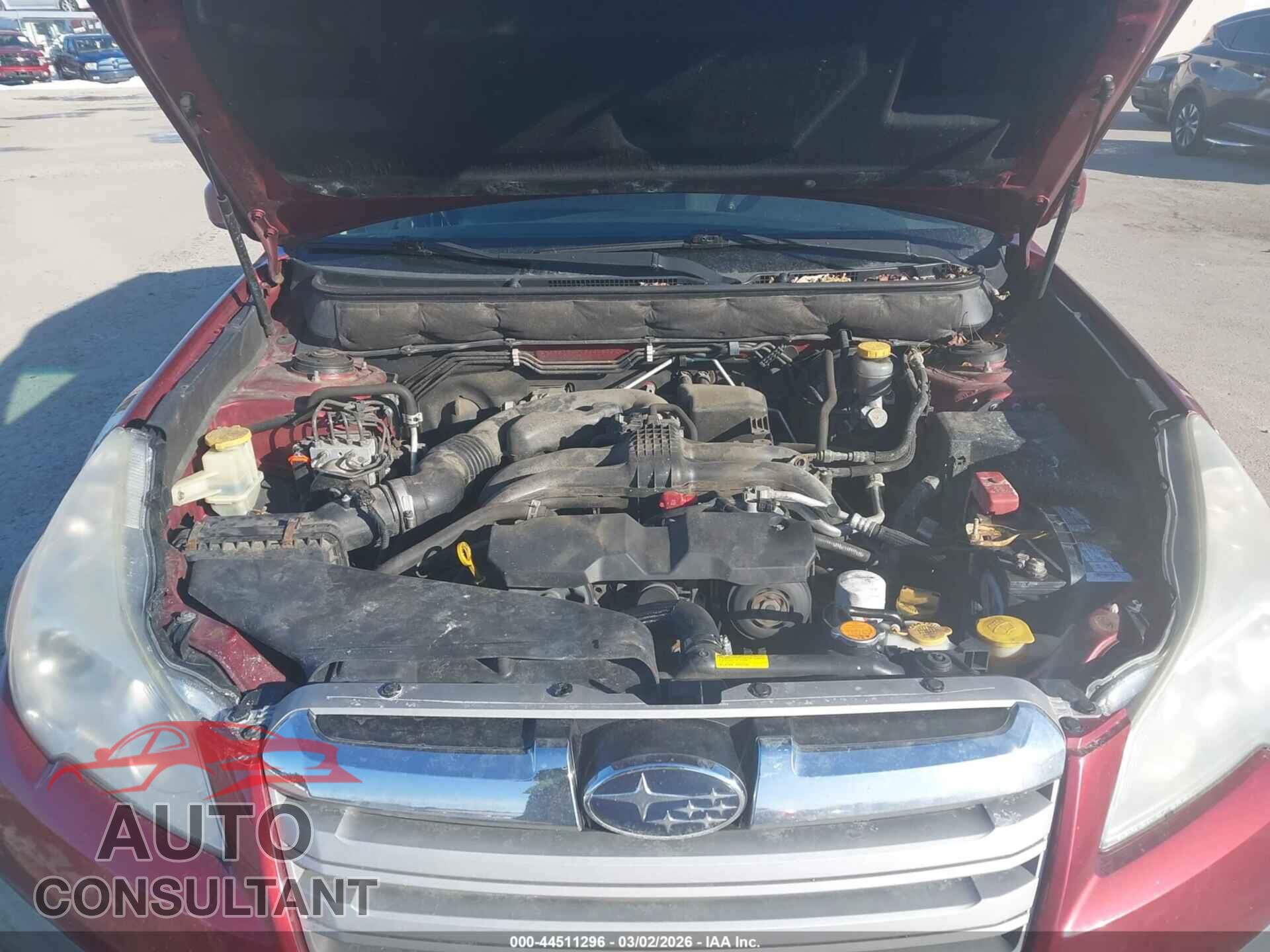 SUBARU OUTBACK 2014 - 4S4BRBCC1E3304536