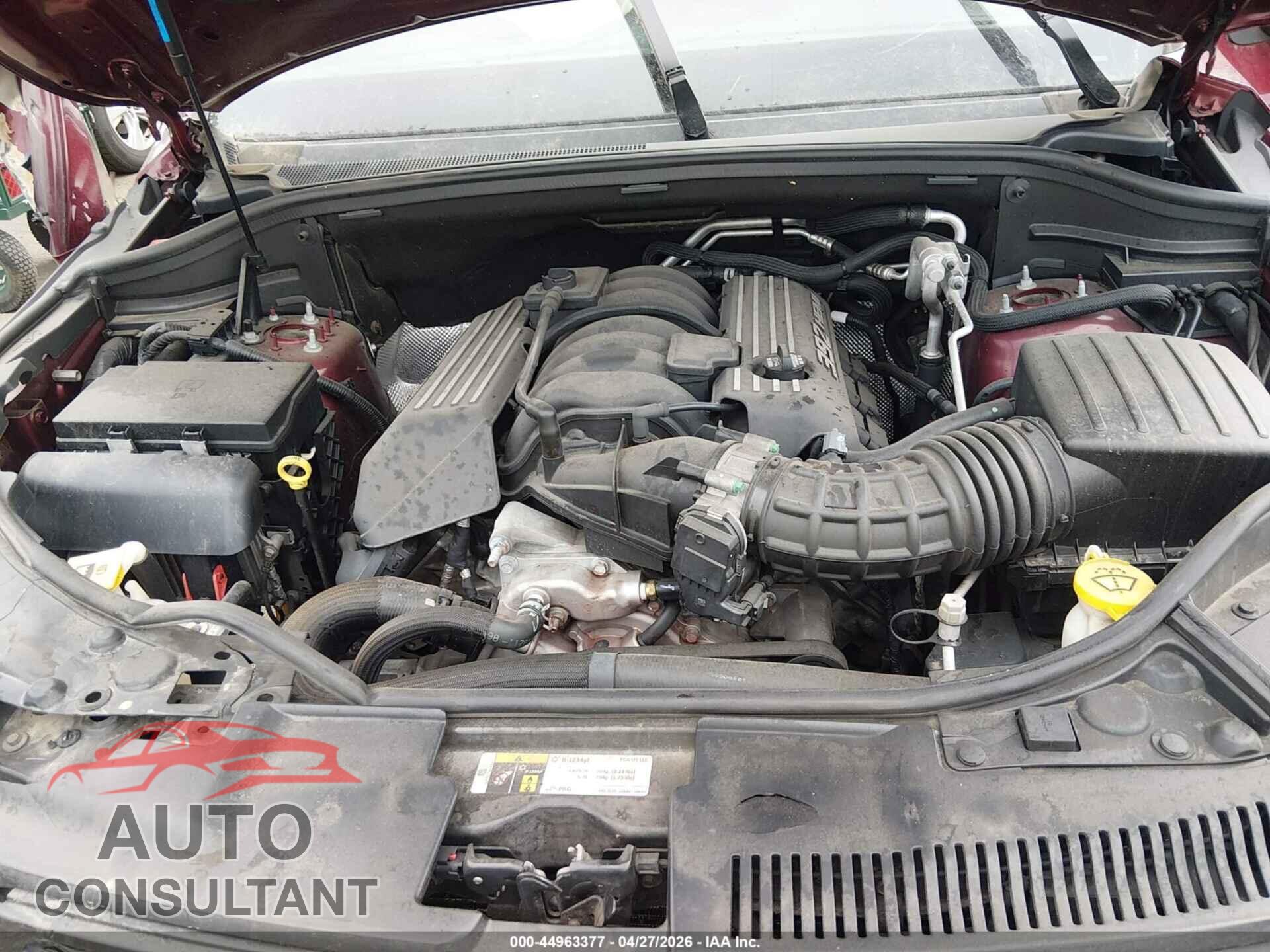 DODGE DURANGO 2019 - 1C4SDJGJ4KC598497
