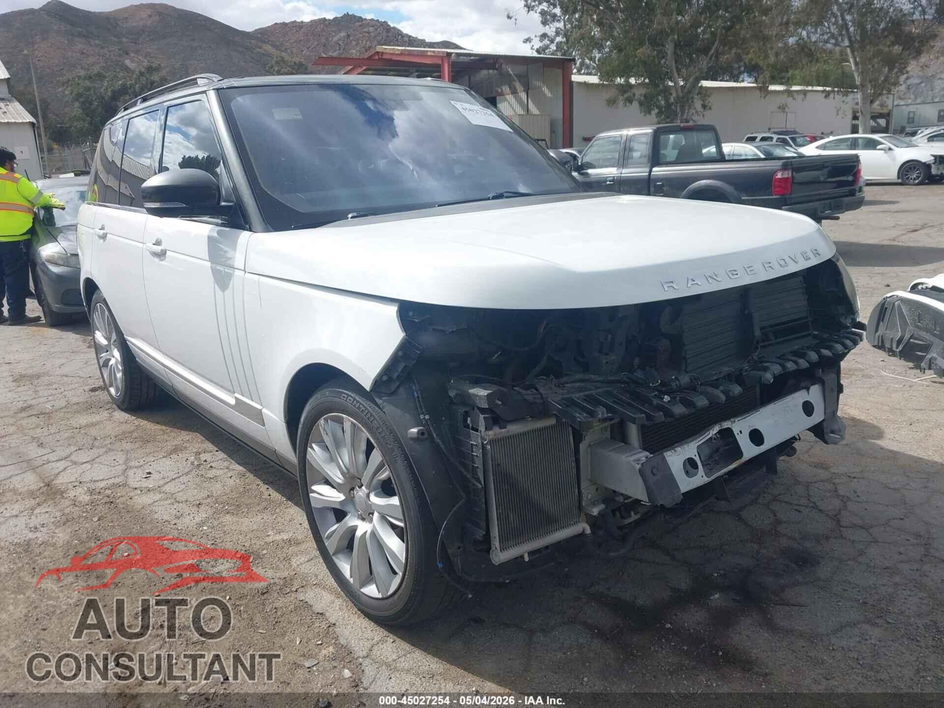 LAND ROVER RANGE ROVER 2016 - SALGS2EF1GA252063
