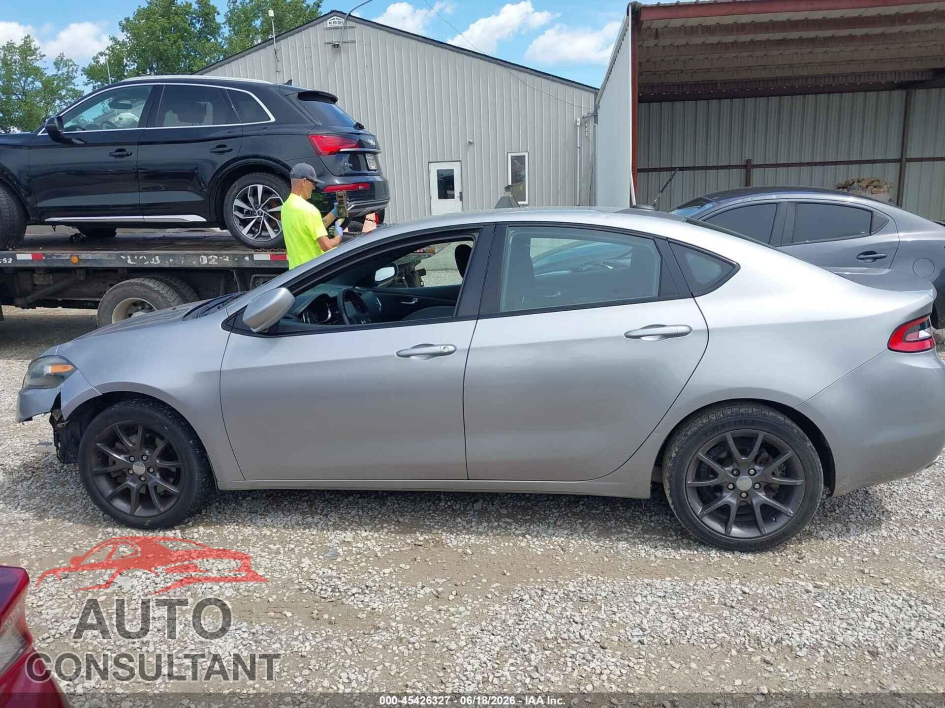DODGE DART 2015 - 1C3CDFBB8FD320577