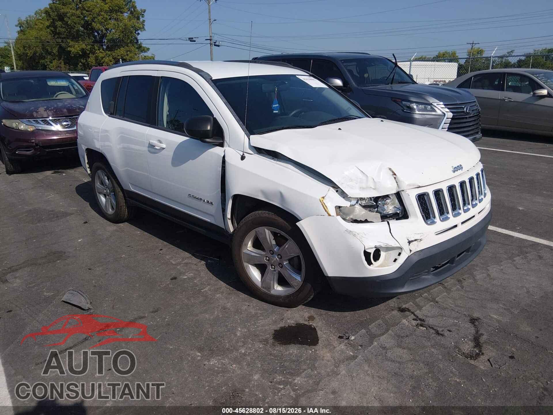 JEEP COMPASS 2013 - 1C4NJCCB3DD258383