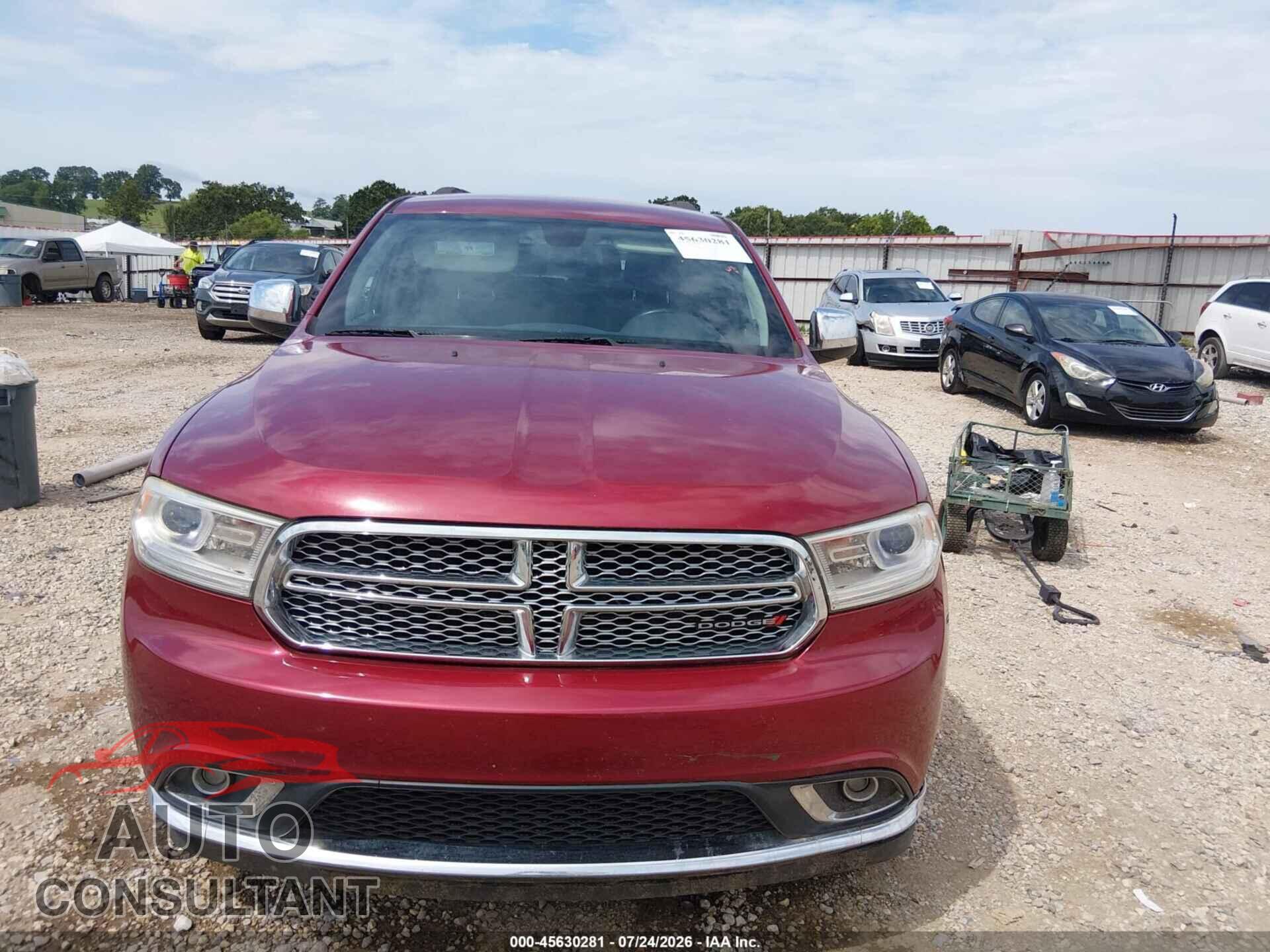 DODGE DURANGO 2015 - 1C4RDJAG0FC947348