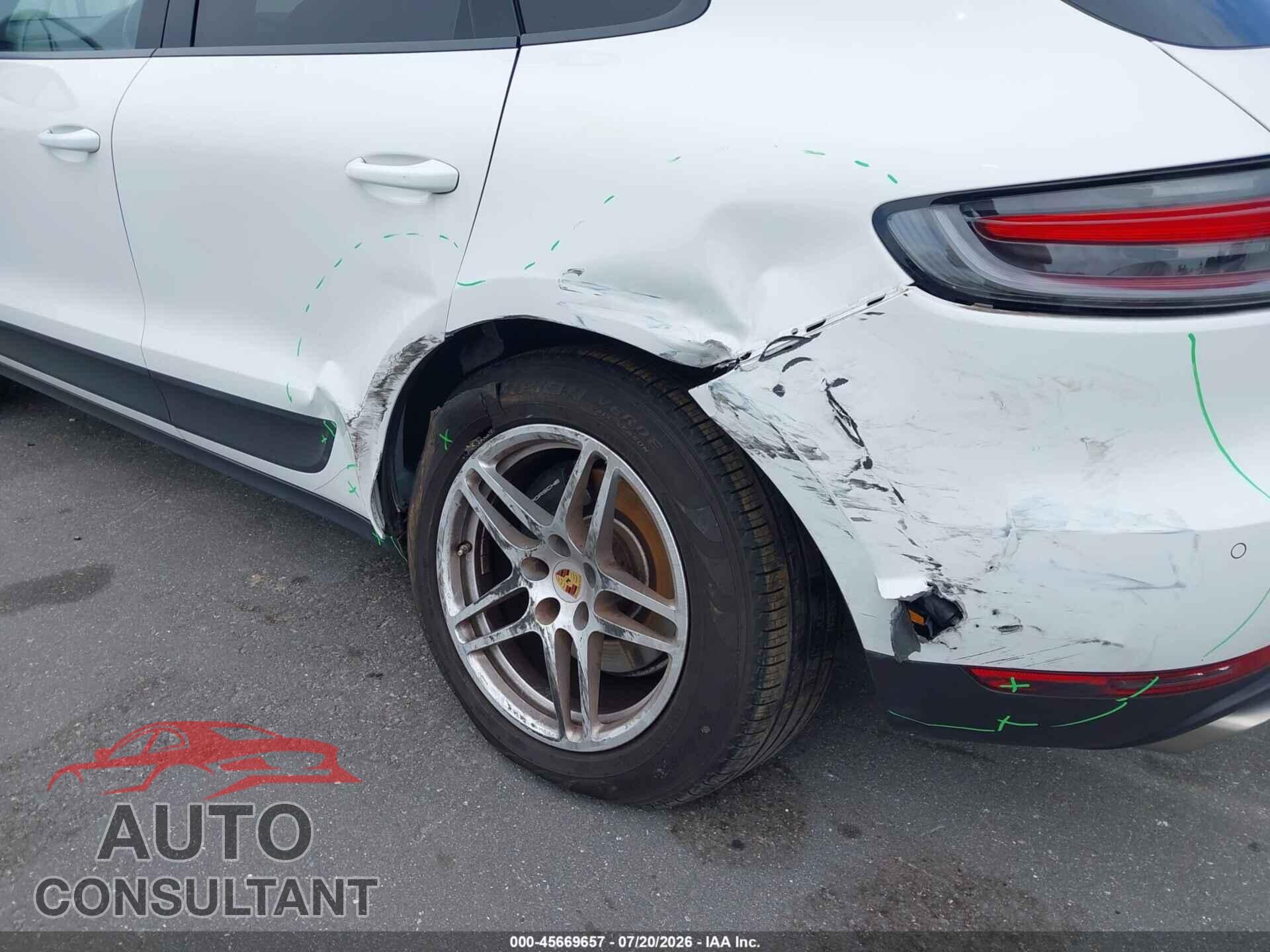 PORSCHE MACAN 2021 - WP1AA2A55MLB08690