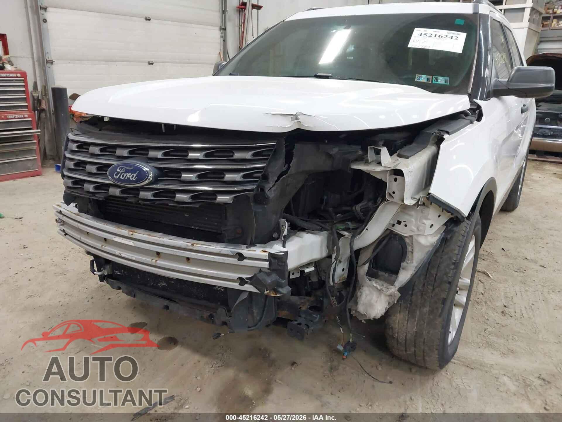 FORD EXPLORER 2017 - 1FM5K7BH5HGA21758