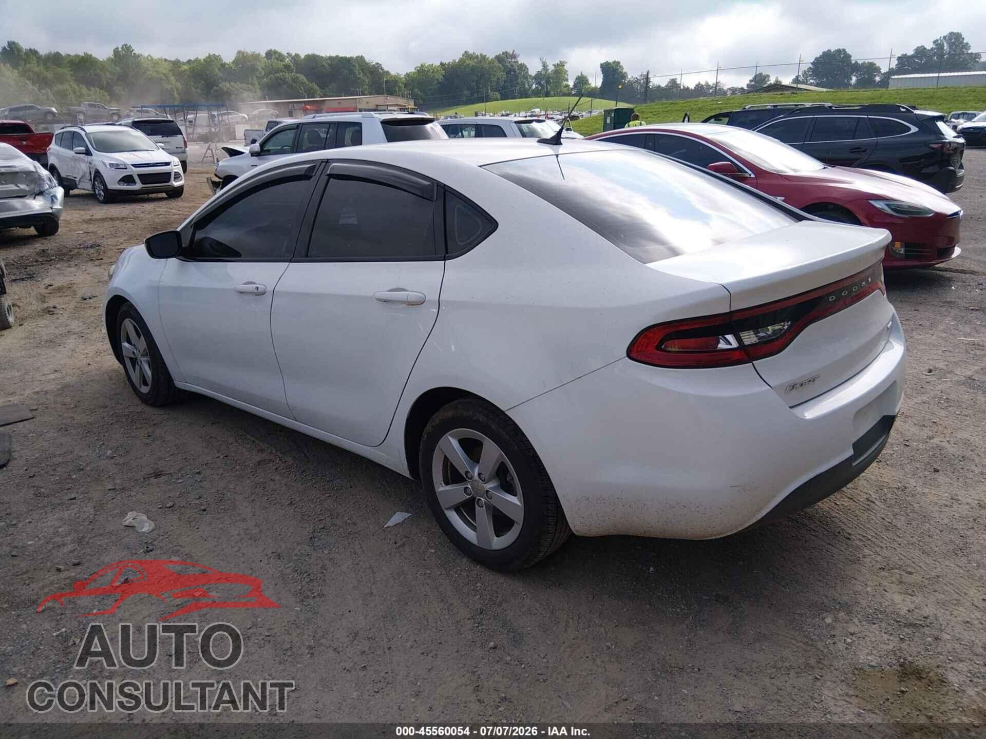 DODGE DART 2015 - 1C3CDFBB0FD221834